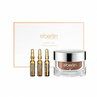 Kit Infinity Superhidratante | Crema Superhidratante 50ml + 3 Ampollas x 2ml (reafirmante, nutritiva y circus) - Infinity Line - Eberlin ®