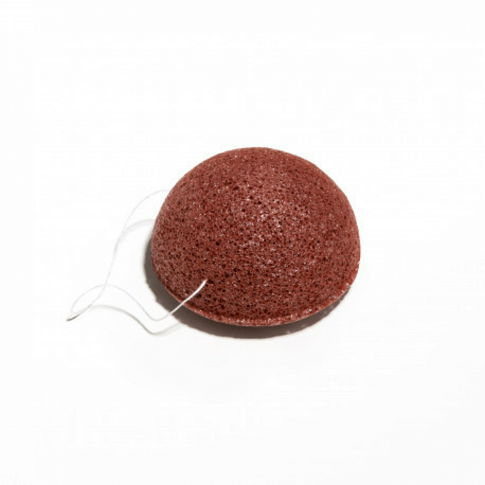 Konjac | Esponja arcilla roja 1 ud - Ella Baché ®