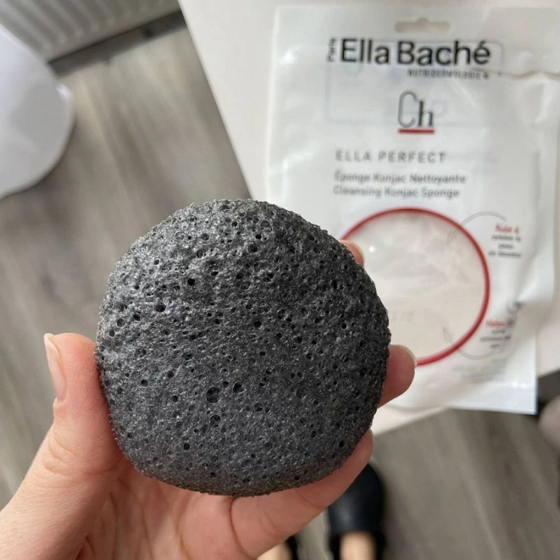 Konjac | Esponja limpiadora 100% vegetal 1 ud - Ella Baché ®