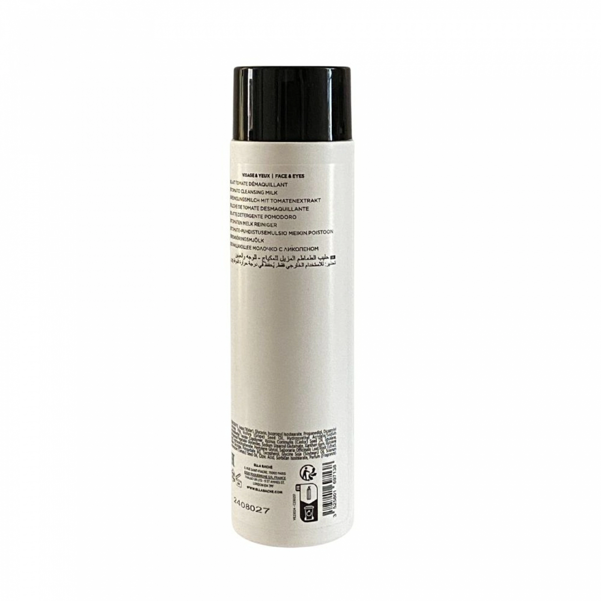 Lait Tomate Démaquillant  | Leche Desmaquillante 200ml - Ella Perfect - Ella Baché ®