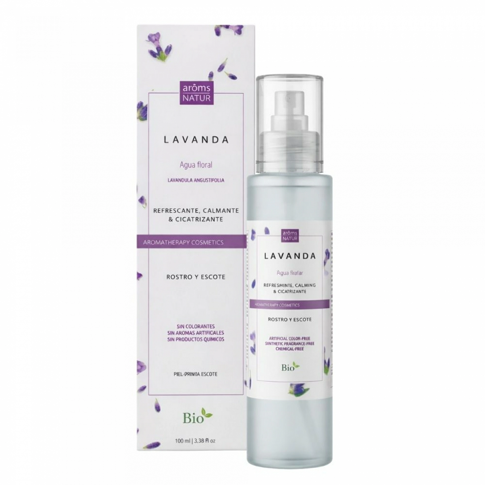 Lavanda | Agua floral refrescante 100ml - Hidrolatos - Arôms Natur ®