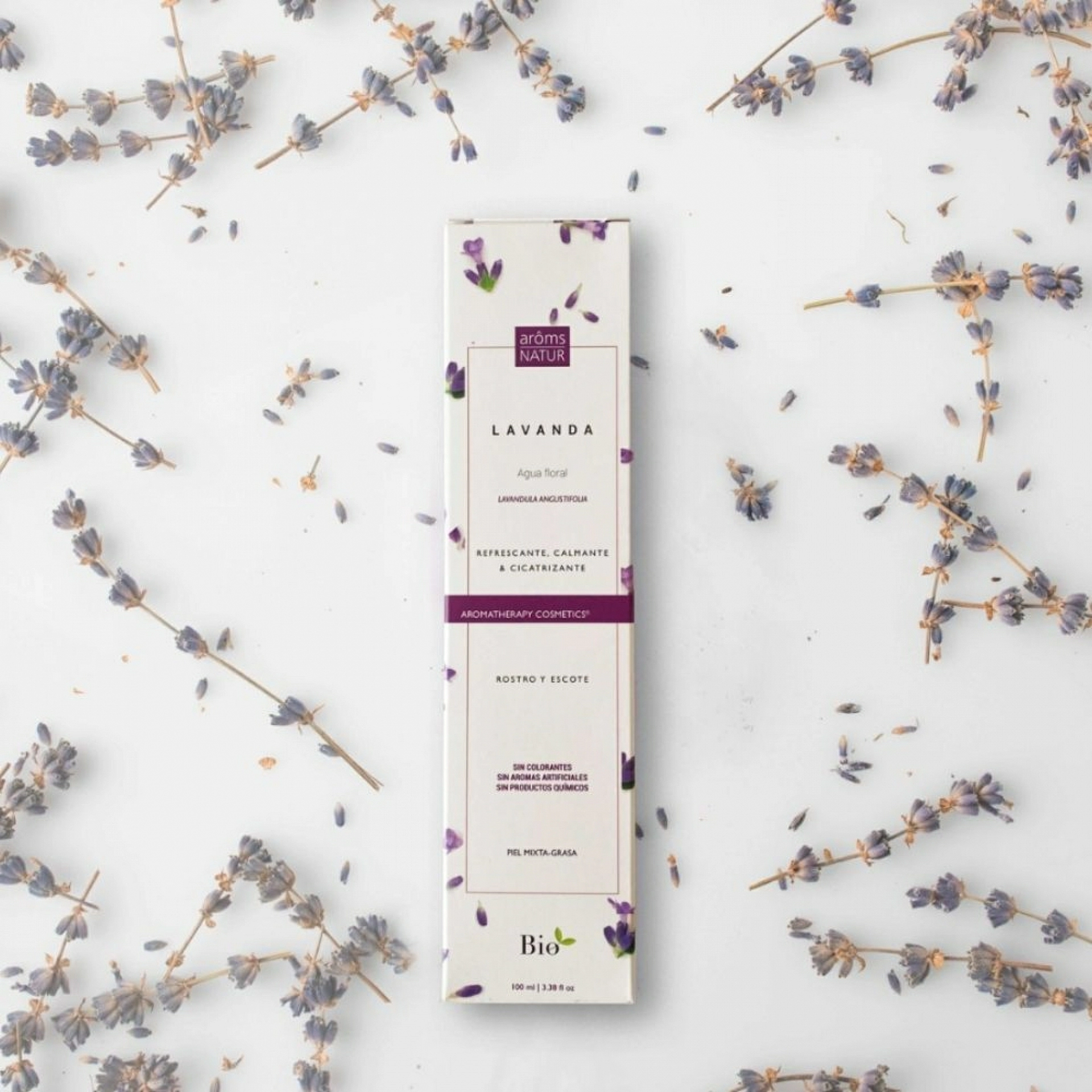 Lavanda | Agua floral refrescante 100ml - Hidrolatos - Arôms Natur ®