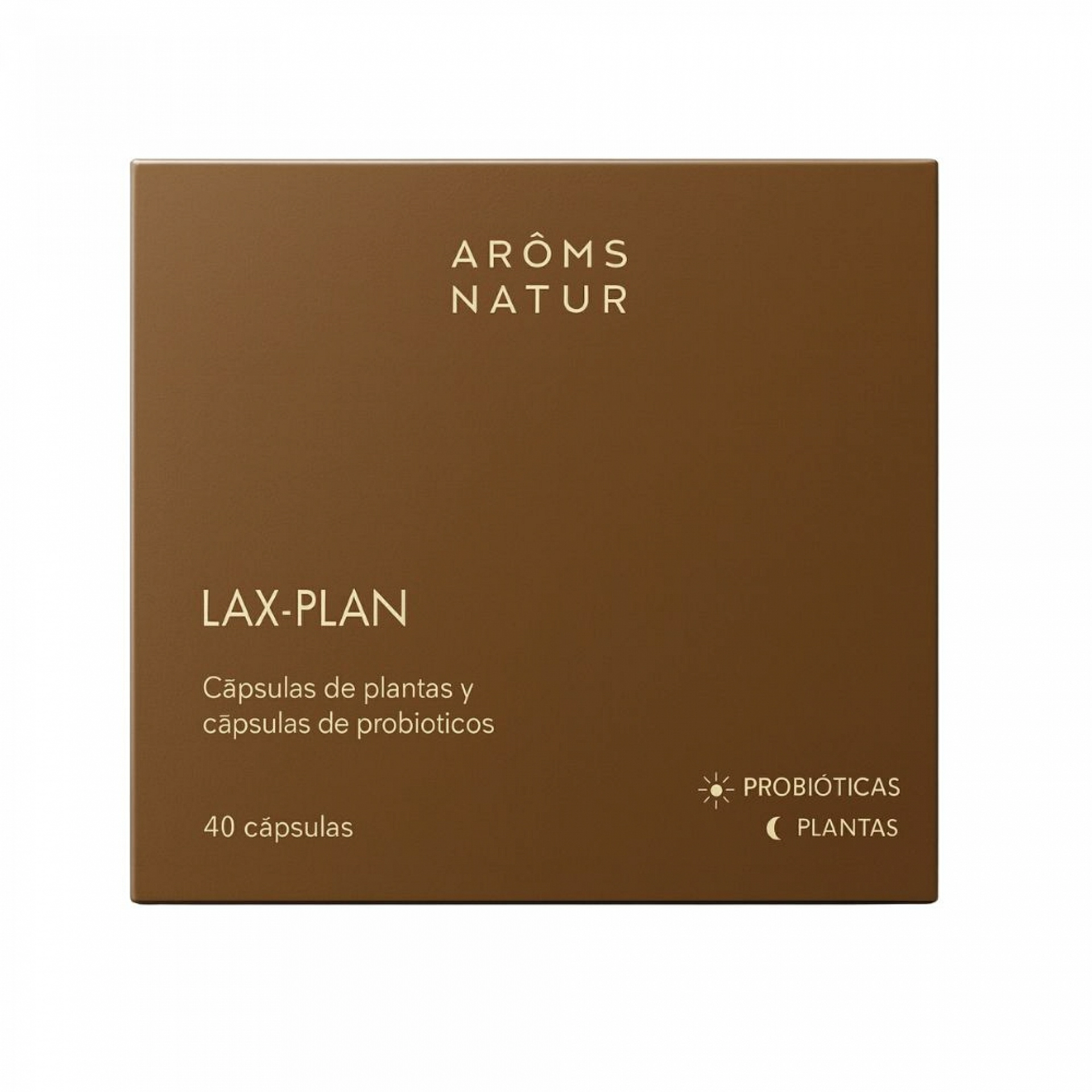 Lax-Plan 40 Capsulas |  Regulador del intestino - Nutricosméticos - Arôms Natur ®