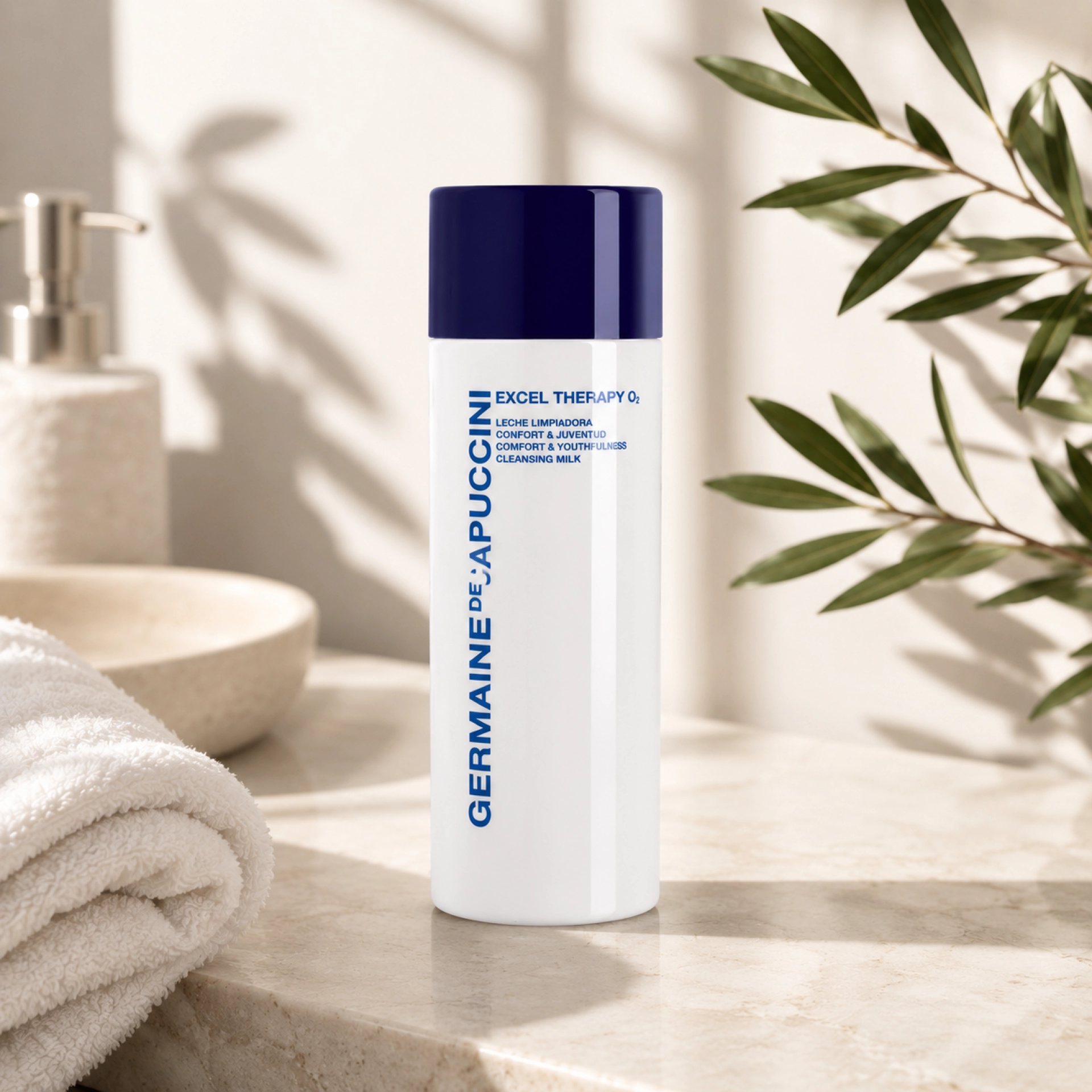 Leche Limpiadora Confort & Juventud 200ml - Excel Therapy O2 - Germaine de Capuccini ®