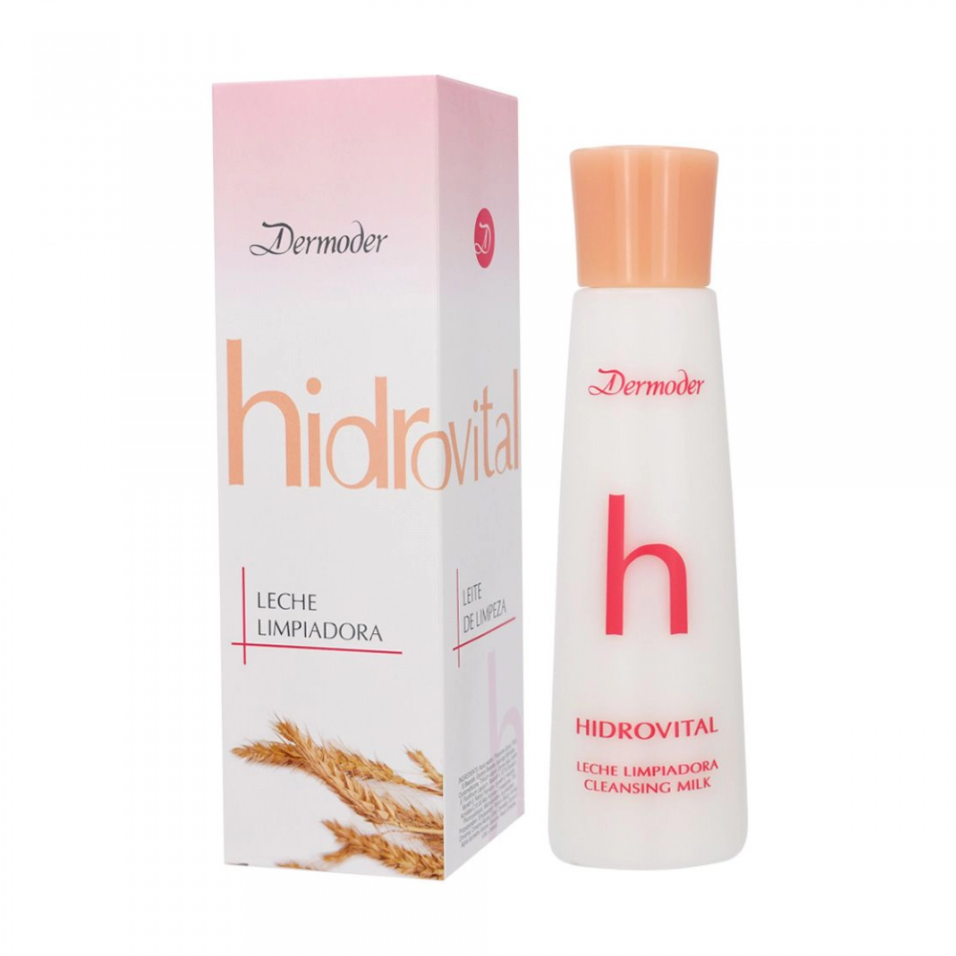 Leche Limpiadora para Piel Mixta 200ml - Hidrovital - Dermoder ®