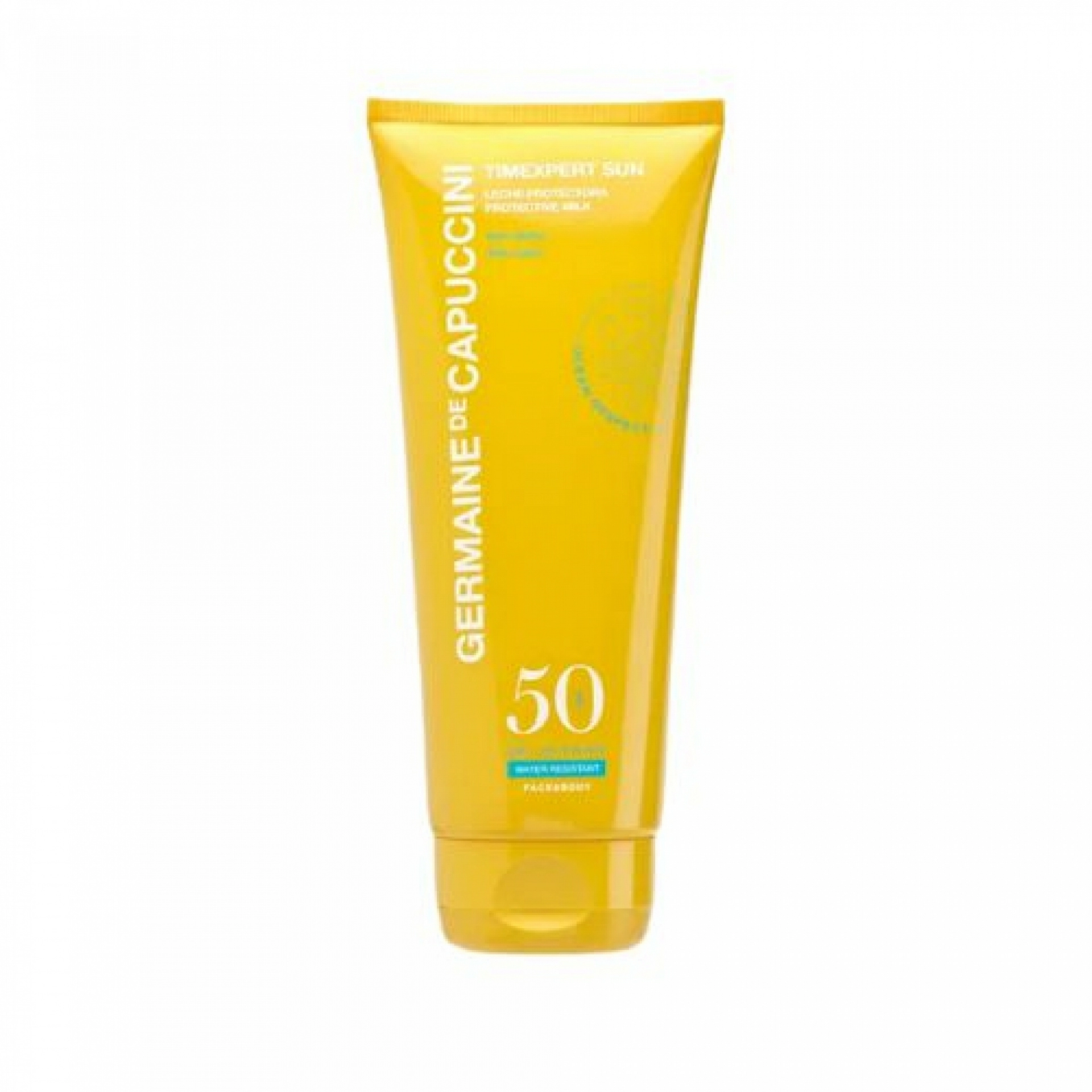 Leche Protectora SPF 50 | Leche Solar Hidratante y Antioxidante  200 ml - Timexpert Sun - Germaine de Capuccini ®