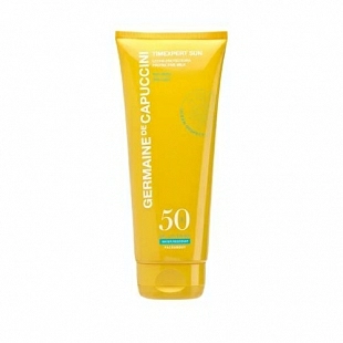Leche Protectora SPF 50 | Leche Solar Hidratante y Antioxidante  200 ml - Timexpert Sun - Germaine de Capuccini ®