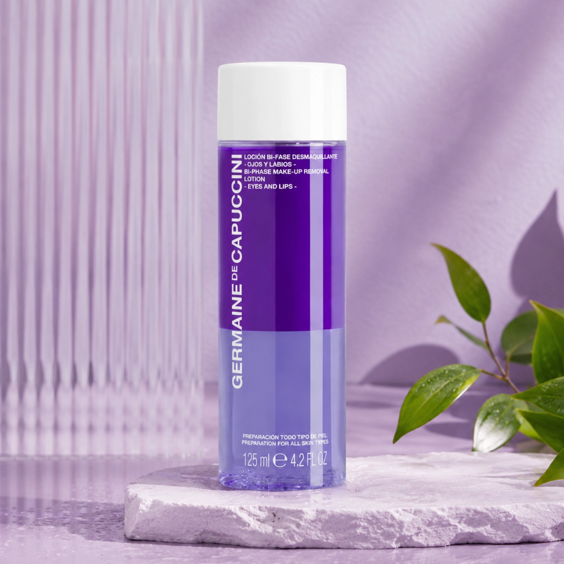 Loción Bi-Fase Desmaquillante Ojos y Labios 125ml - Options - Germaine de Capuccini ®