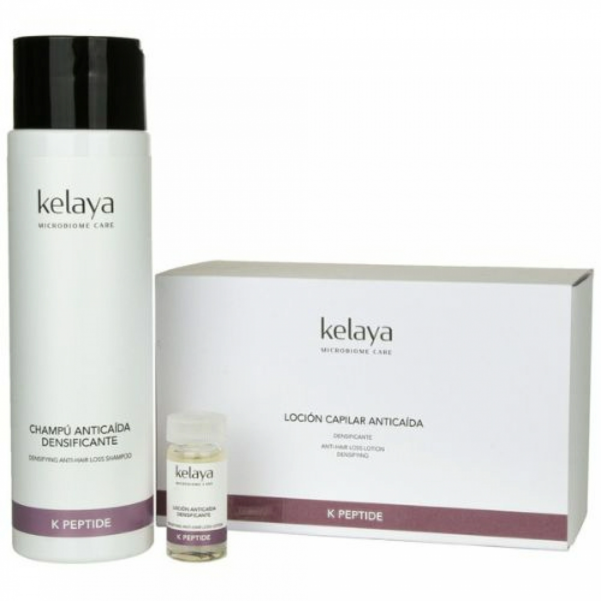 Loción Capilar Anticaída | Loción Densificante 6x10ml - K Peptide -  Kelaya ®