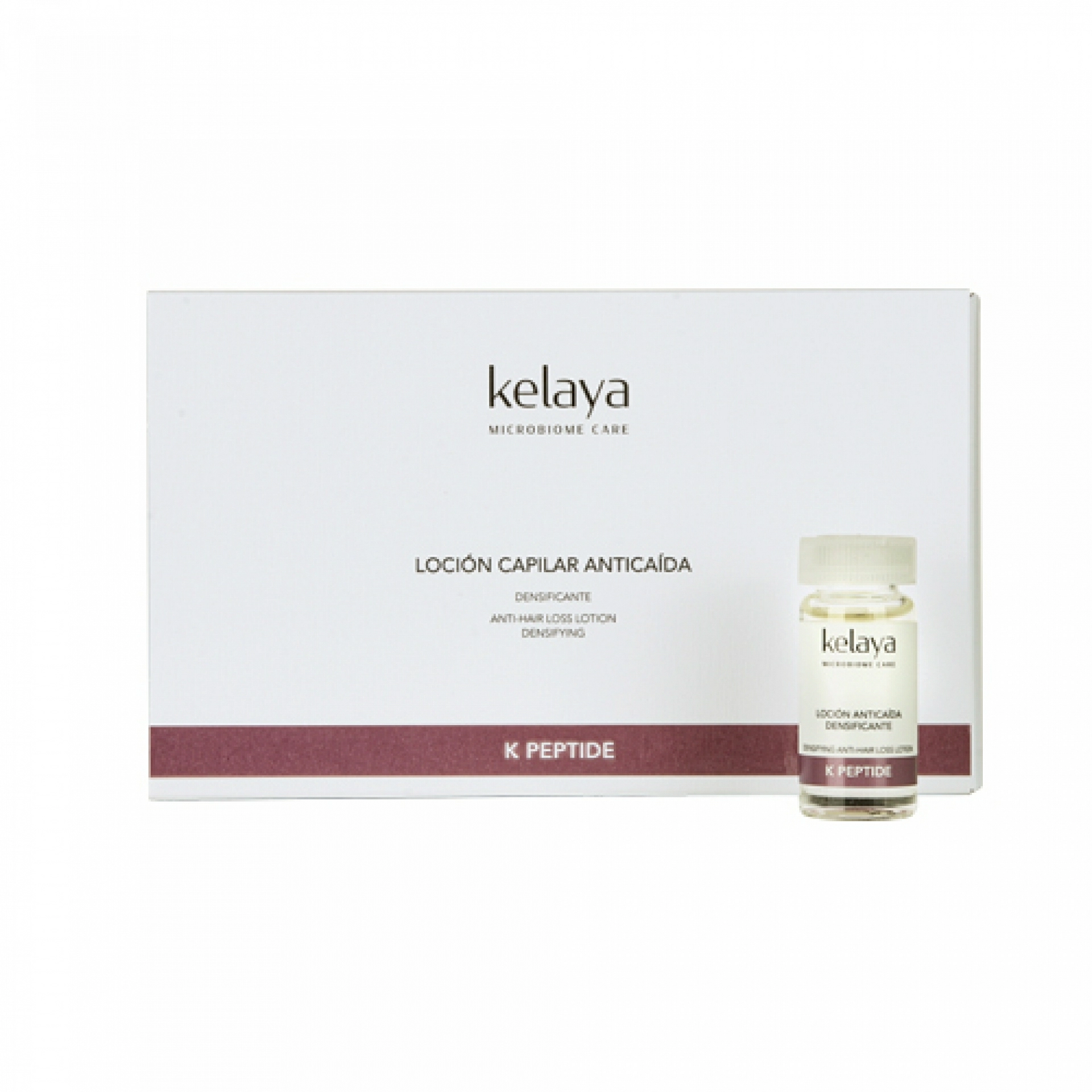 Loción Capilar Anticaída | Loción Densificante 6x10ml - K Peptide -  Kelaya ®