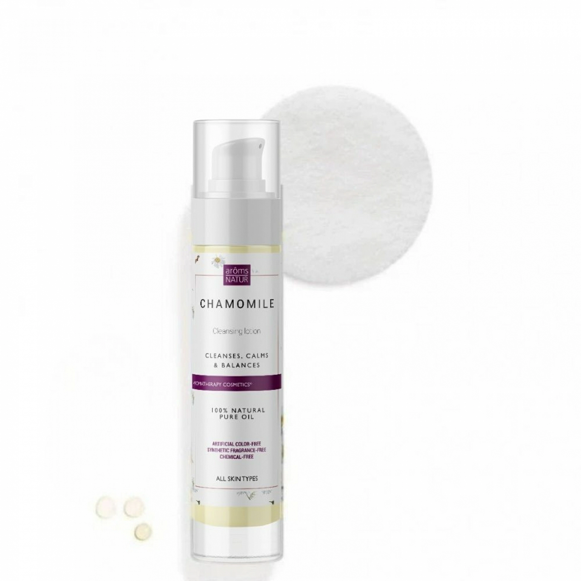 Loción Limpiadora a la Manzanilla 100 ml - Arôms Natur ®
