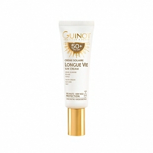 Longue Vie Soleil Visage Anti-Âge Spf 50+ | Crema solar facial de protección muy alta 50ml - Guinot ®