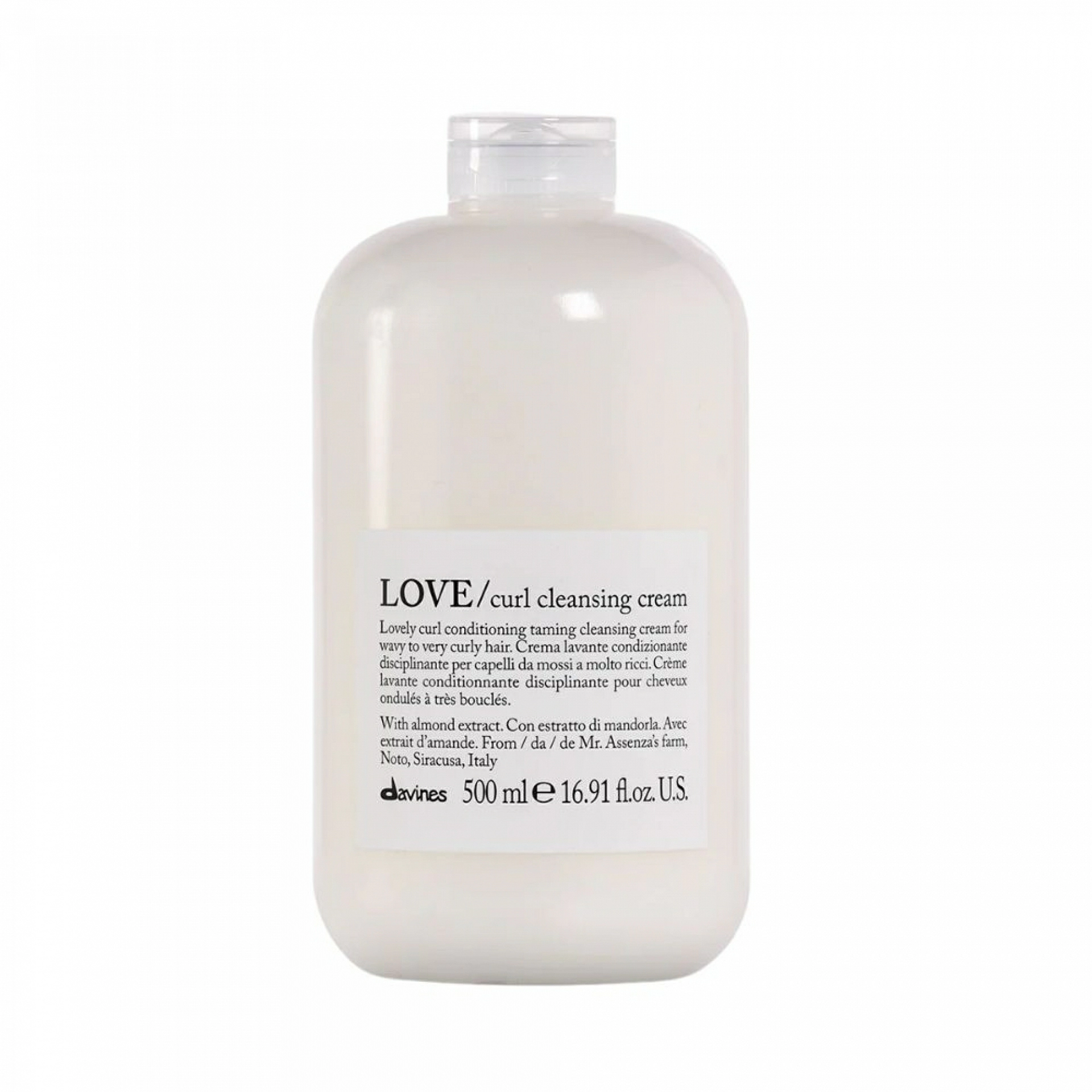 LOVE CURL / Cleansing Cream | Crema limpiadora y acondicionadora 500ml - Essential Haircare - Davines ®