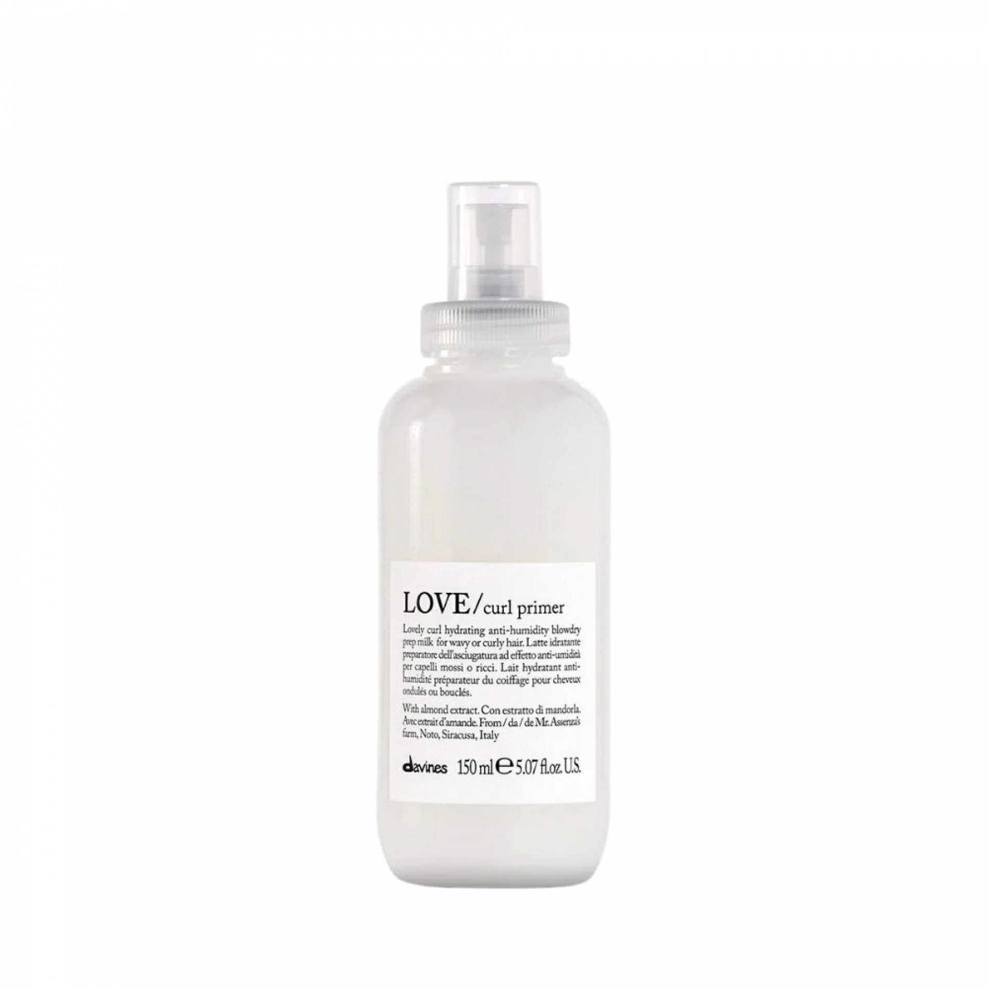 LOVE CURL / Primer | Leche hidratante para cabello 150ml - Essential Haircare - Davines ®