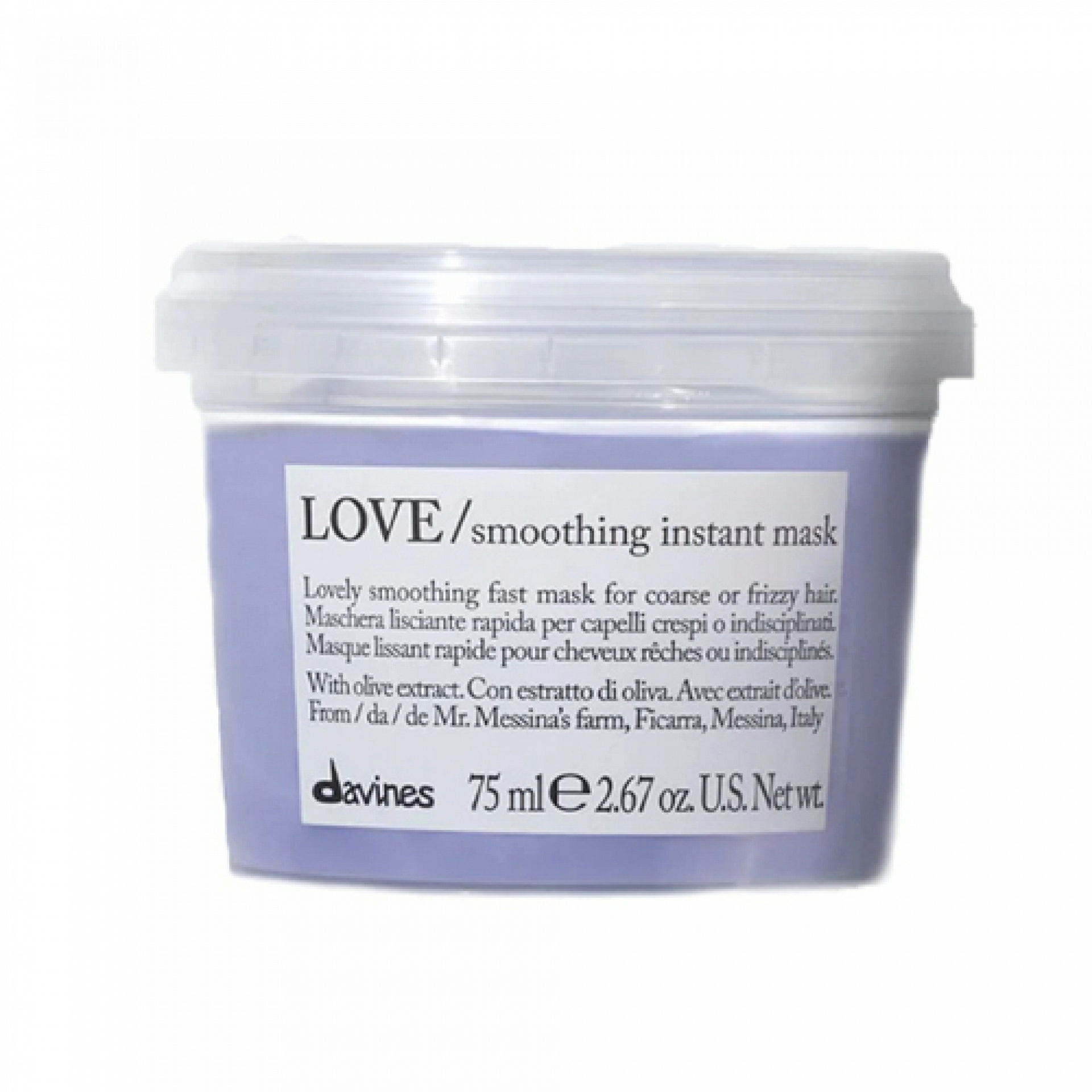 LOVE SMOOTHING / Instant Mask | Mascarilla disciplinante - Essential Haircare - Davines ®