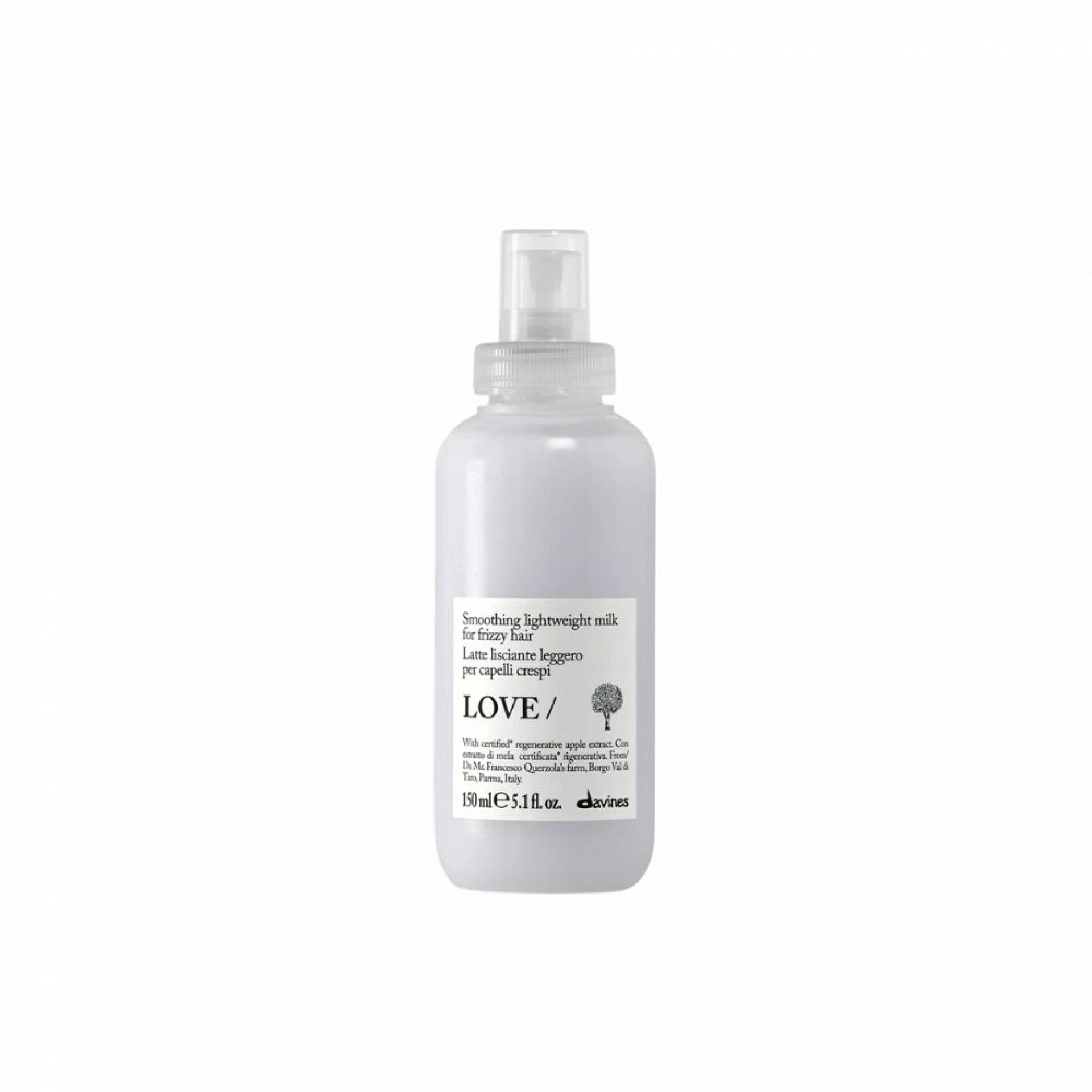 LOVE SMOOTHING Lightweight Milk | Leche Capilar Ligera Antiencrespamiento 150 ml – Essential Haircare – Davines ®