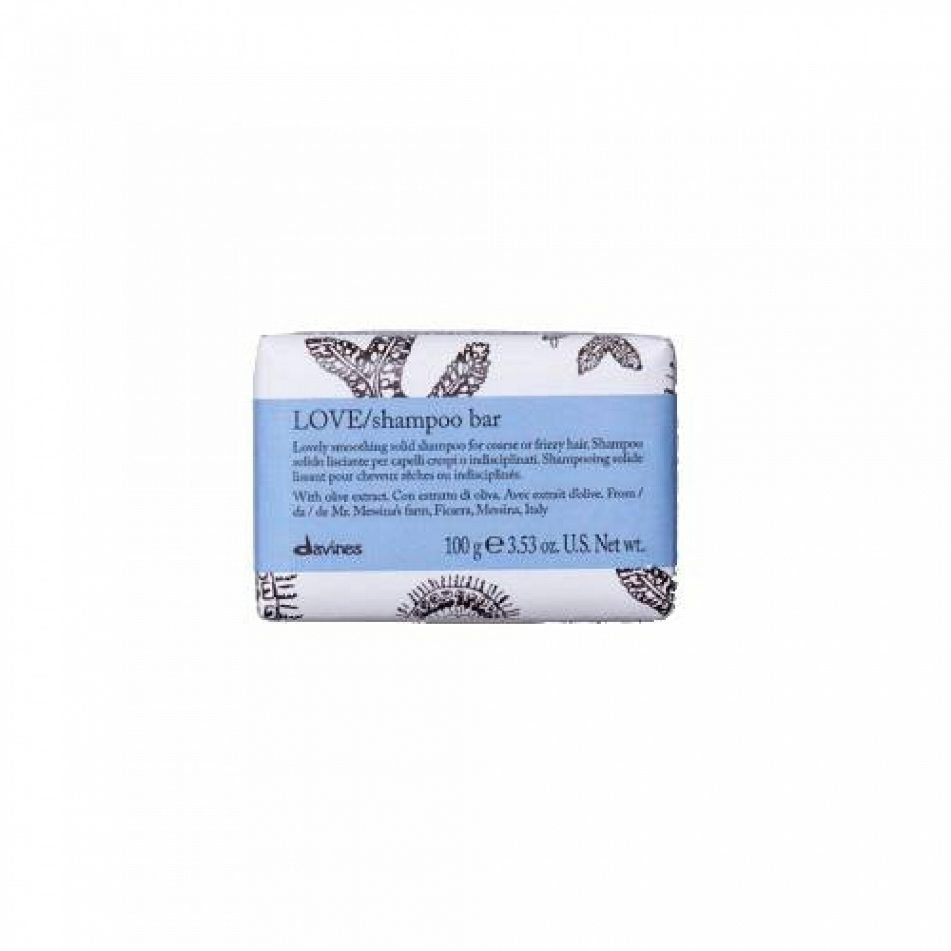 LOVE SMOOTHING / Shampoo Bar | Champú sólido discilplinante 100g - Essential Haircare - Davines ®