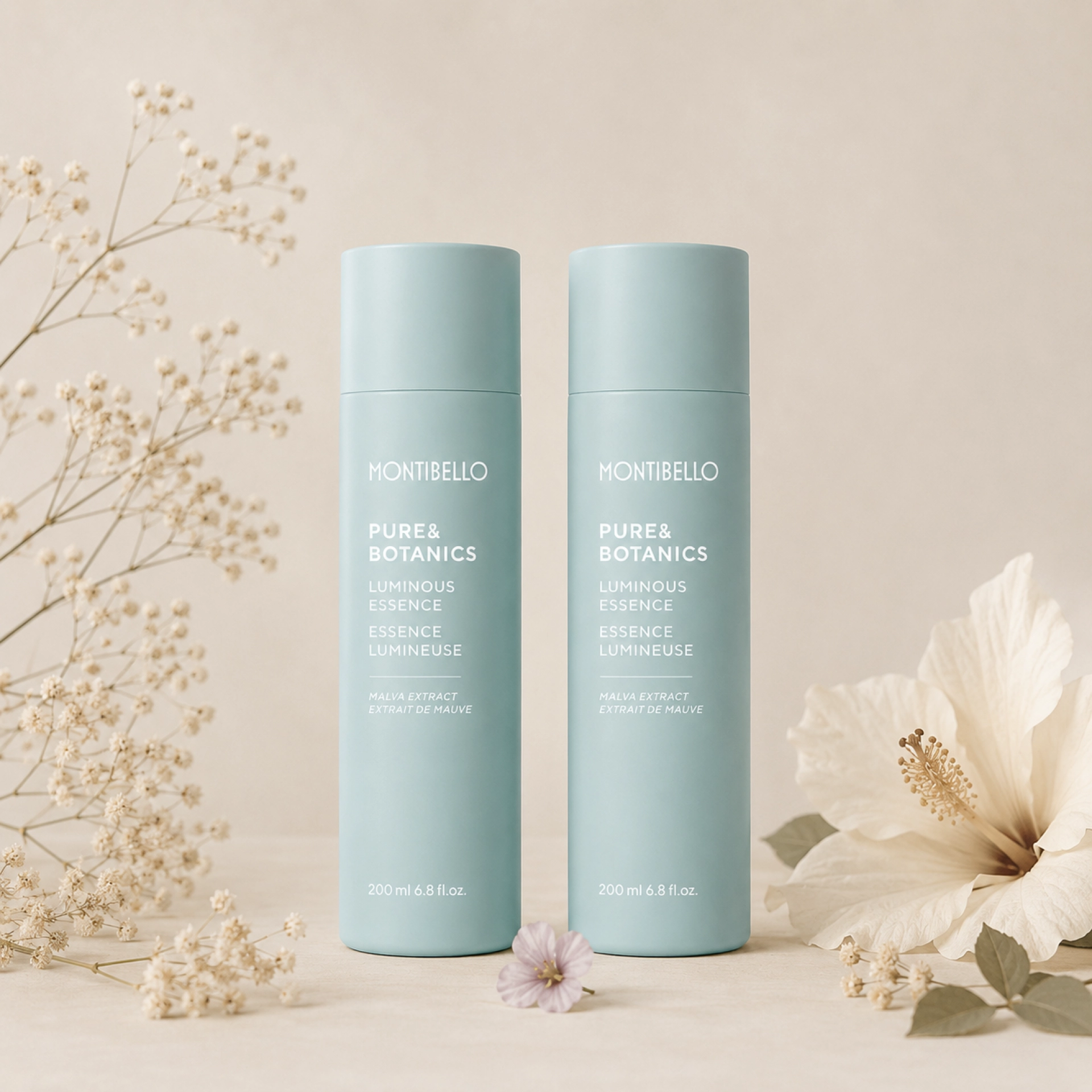 Luminous essence | Esencia hidratante y tonificante 200ml - Pure & Botanics Montibello ®