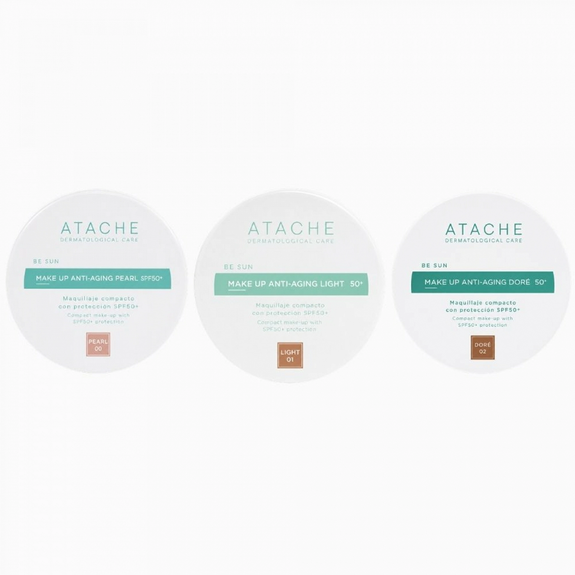Make Up Anti-Aging SPF50 | Maquillaje Antiedad - Be Sun - Atache ®