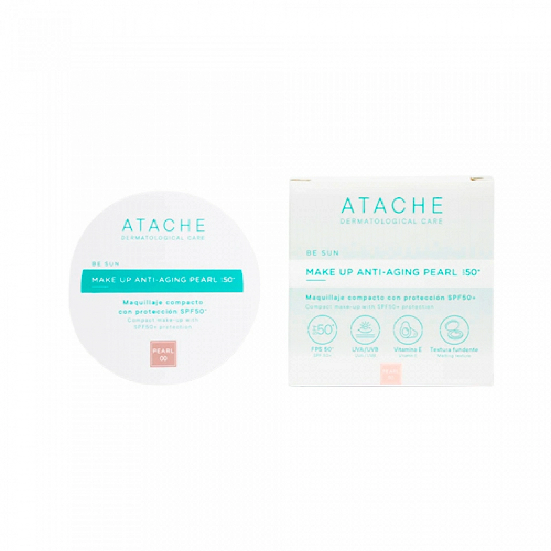 Make Up Anti-Aging SPF50 | Maquillaje Antiedad - Be Sun - Atache ®