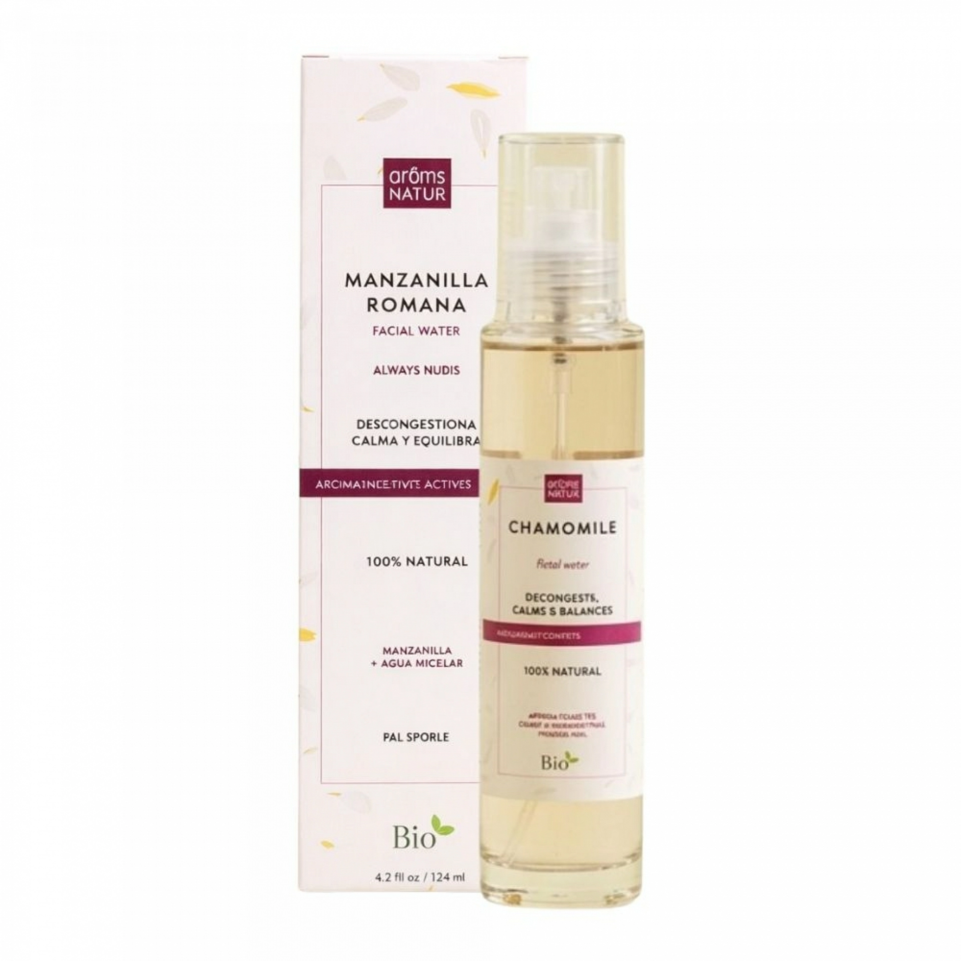 Manzanilla Romana | Agua floral descongestiva 100ml - Hidrolatos - Arôms Natur ®