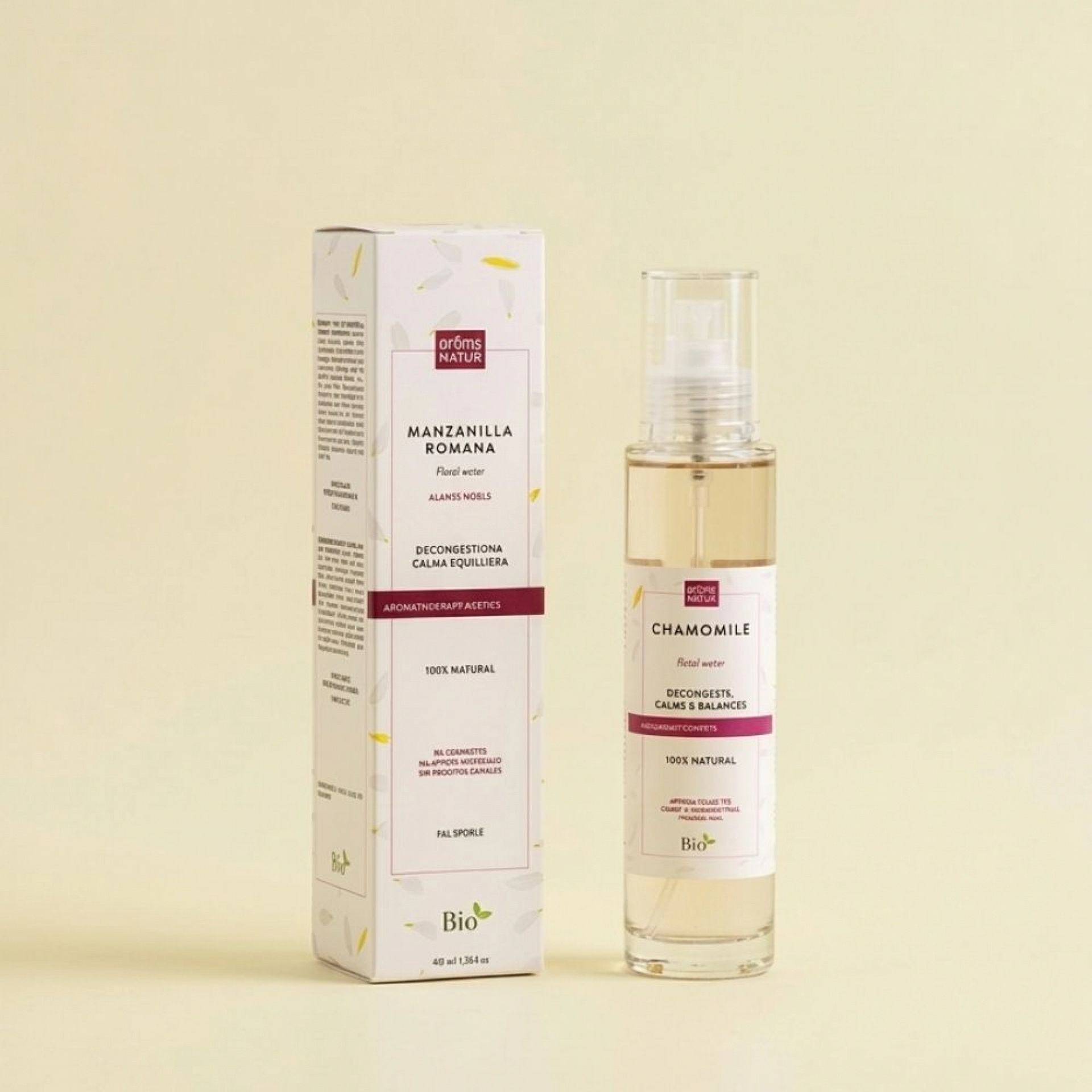 Manzanilla Romana | Agua floral descongestiva 100ml - Hidrolatos - Arôms Natur ®