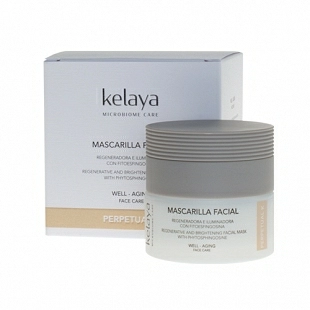 Mascarilla Facial Regeneradora | Mascarilla Iluminadora con Fitoesfingosina 50 ml - Perpetual K - Kelaya ®
