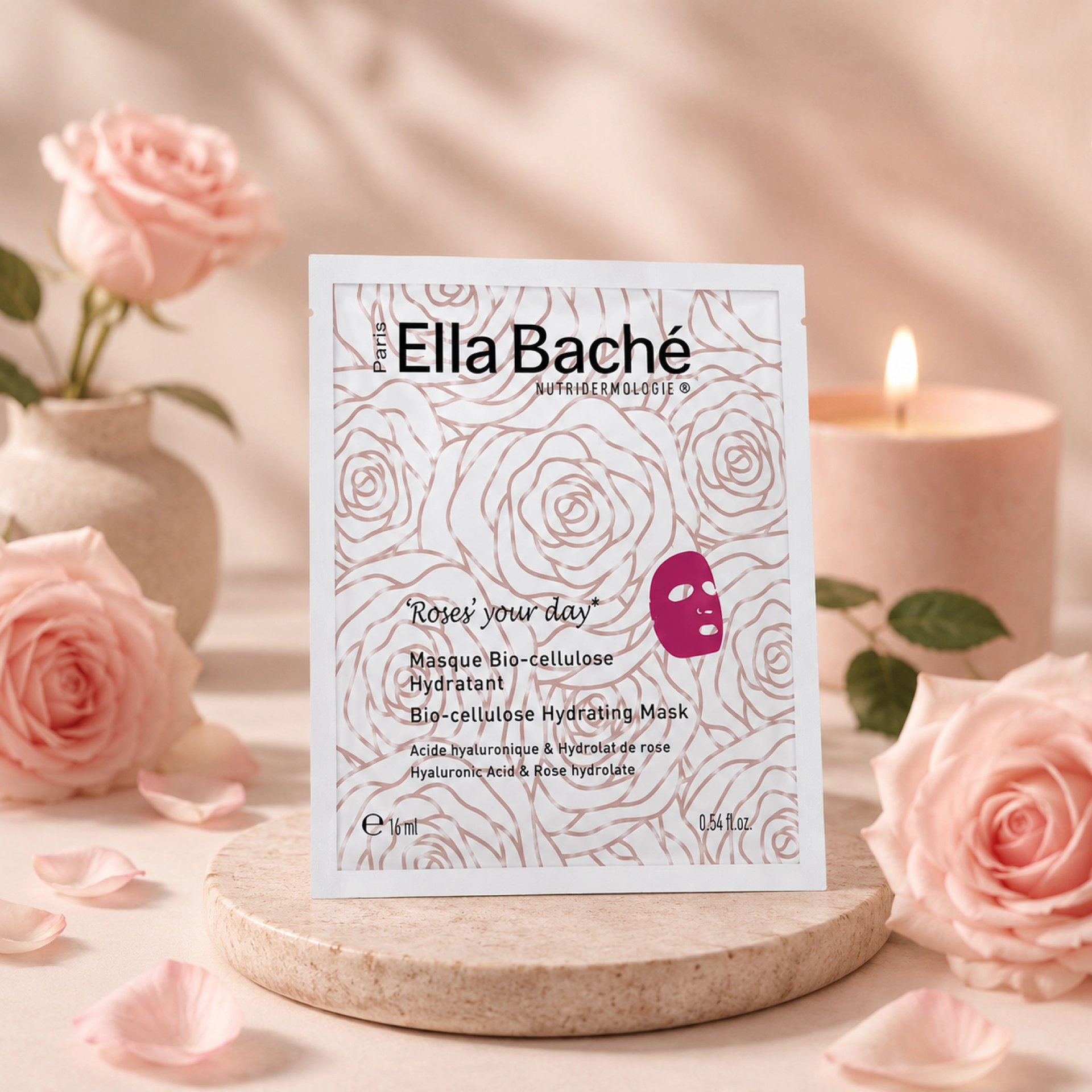 Masque Bio-Cellulose Hydratant | Mascarilla hidratante 1ud - Hydra Repulp - Ella Baché ®