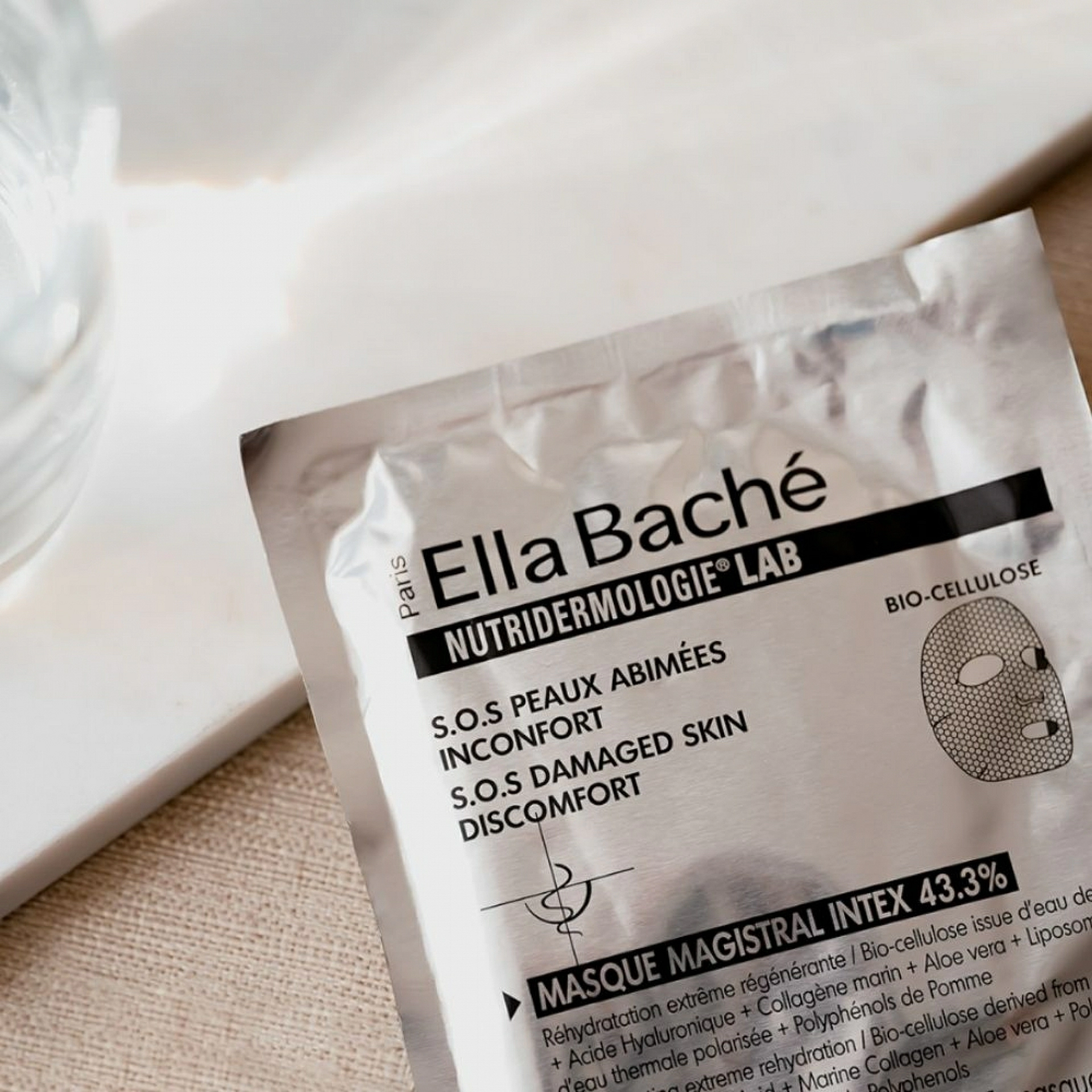 Masque Magistral Intex 43,4% | Mascarilla 1ud - Nutridermologie Lab - Ella Baché ®