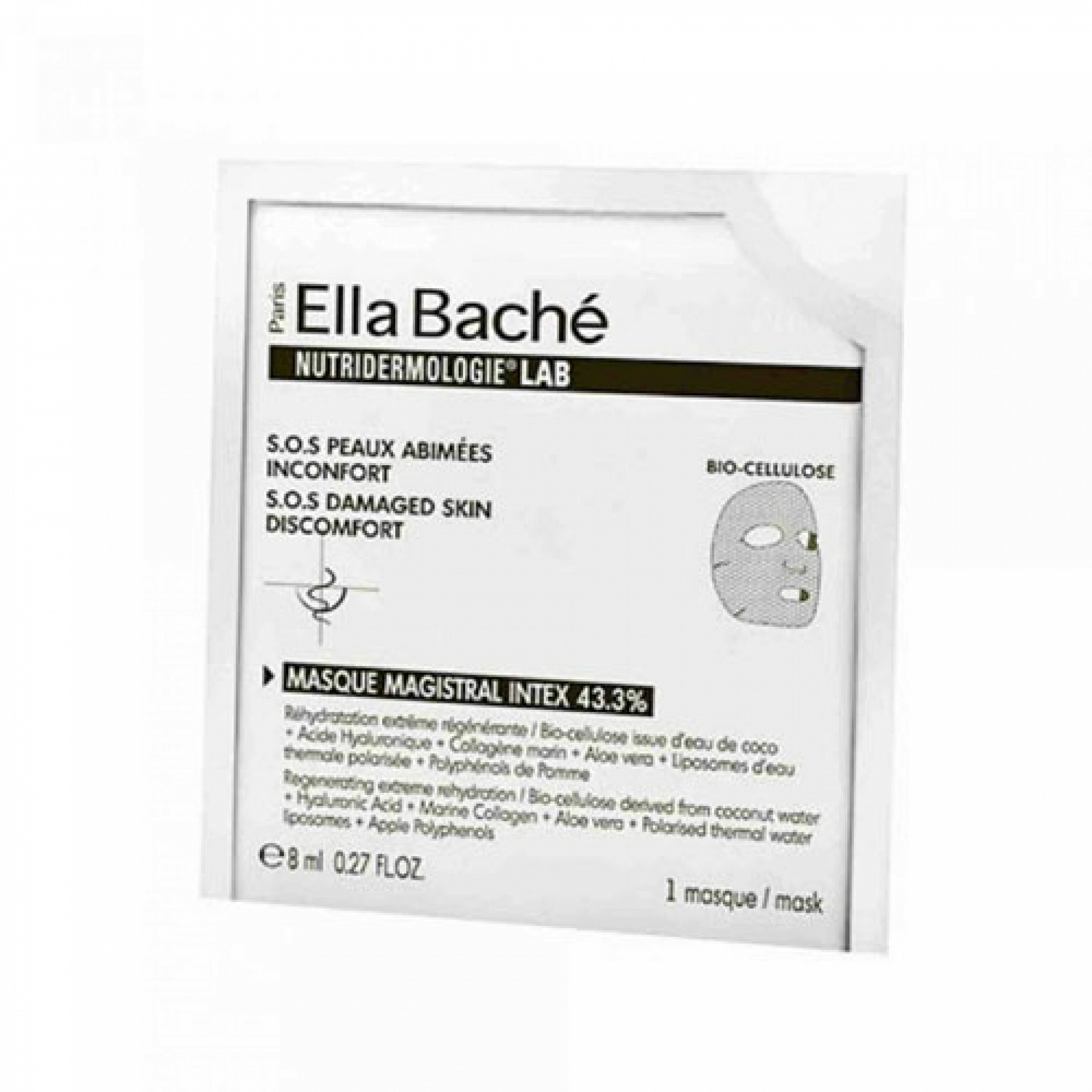 Masque Magistral Intex 43,4% | Mascarilla 1ud - Nutridermologie Lab - Ella Baché ®
