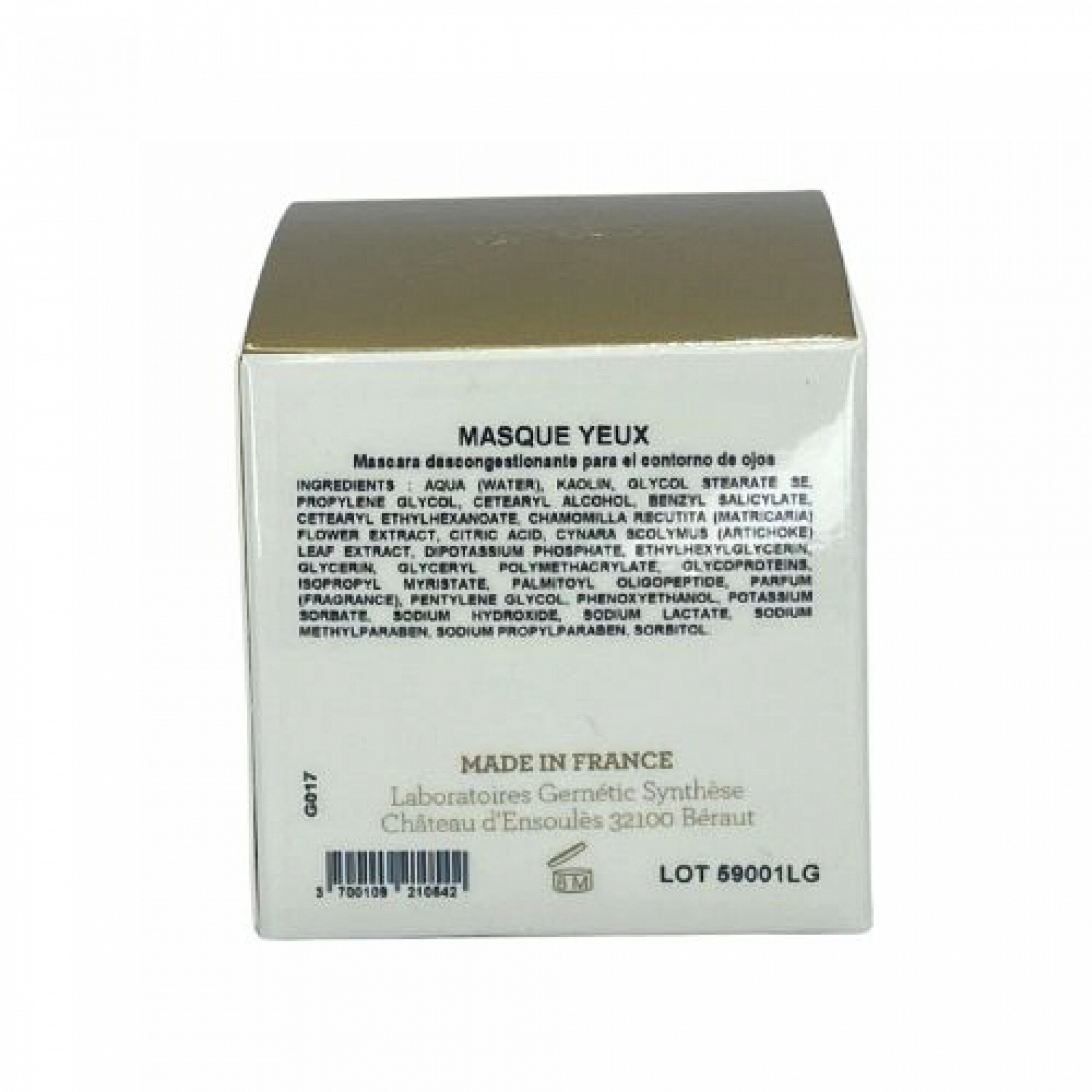 Masque Yeux | Mascarilla de ojos 30ml - Gernétic ®