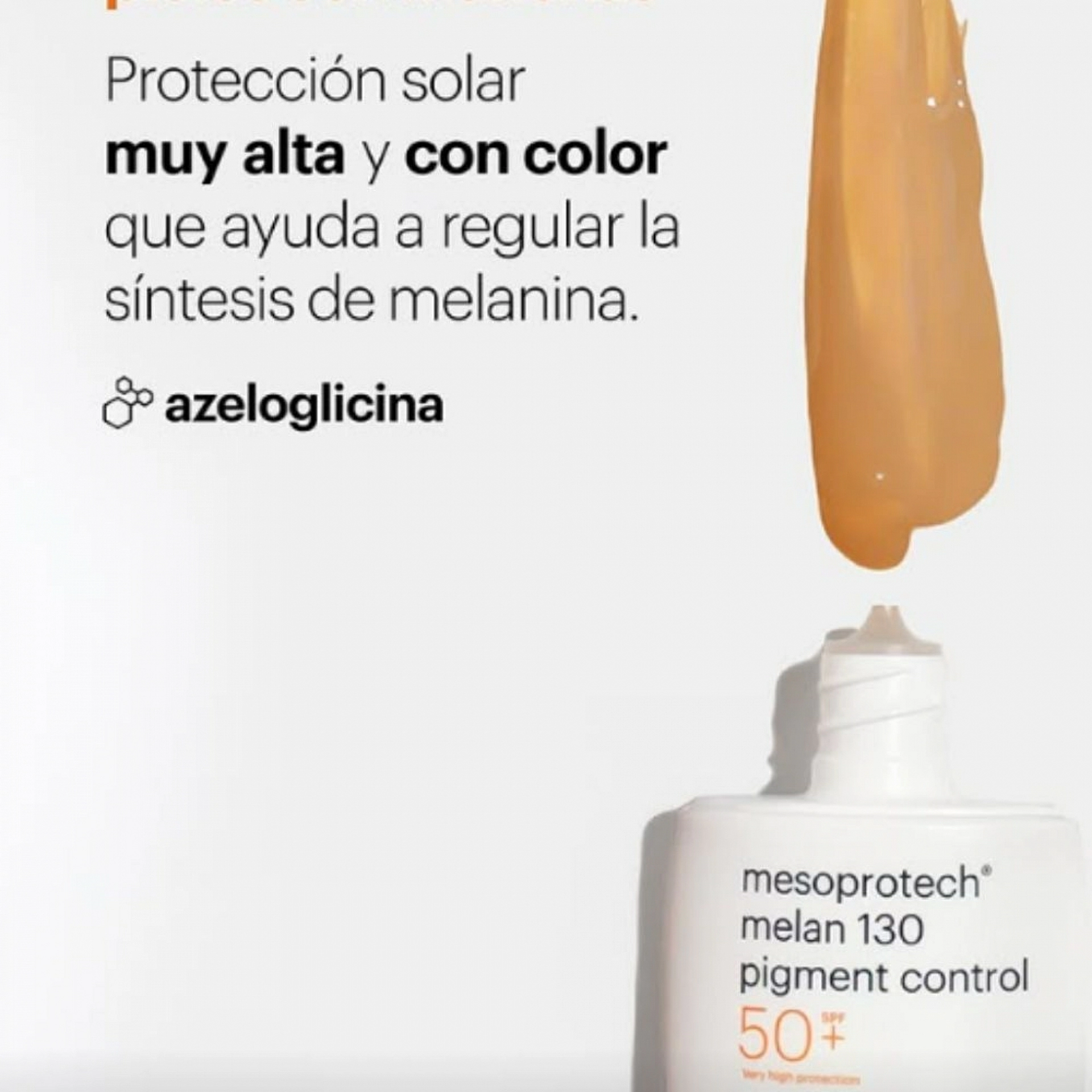 mesoestetic Melan 130+ pigment control | Protector con color 50ml - Photoprotection Solutions - mesoestetic ®
