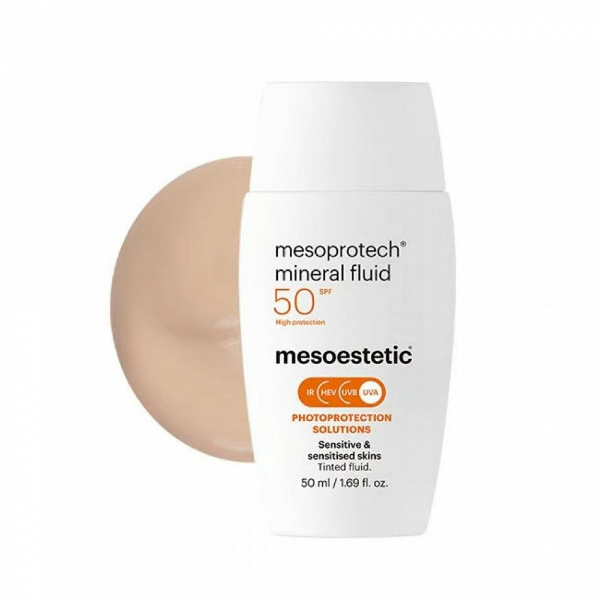 mesoprotech mineral fluid | Protector solar piel sensible 50ml - mesoprotech - mesoestetic ®