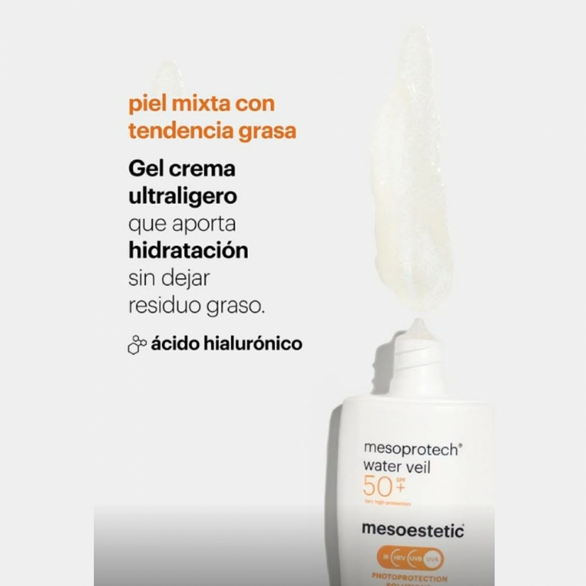 mesoprotech water veil | Protector solar ligero 50ml - mesoprotech - mesoestetic ®