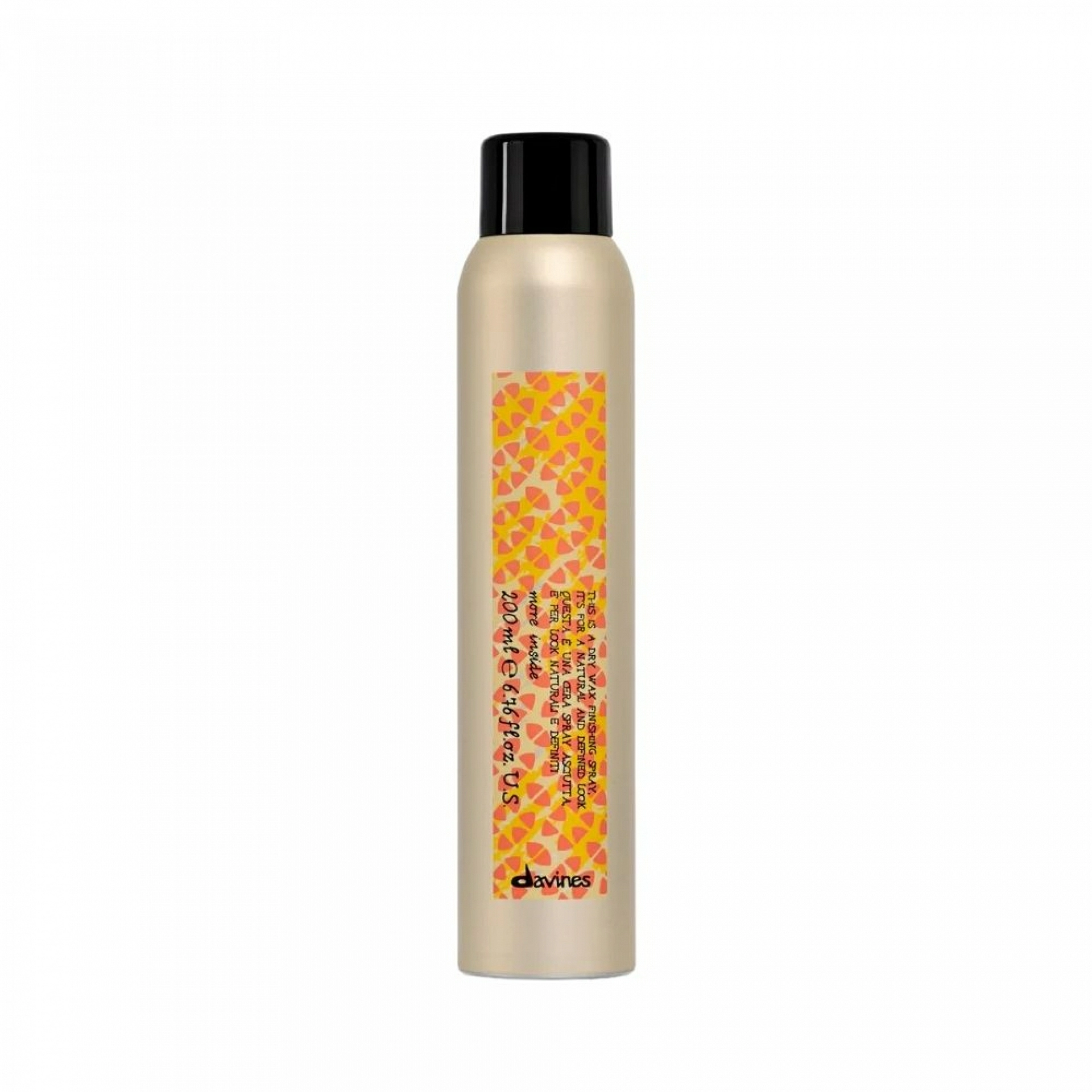 MI Dry Wax Finishing Spray | Cera seca en spray 200ml - More Inside - Davines ®