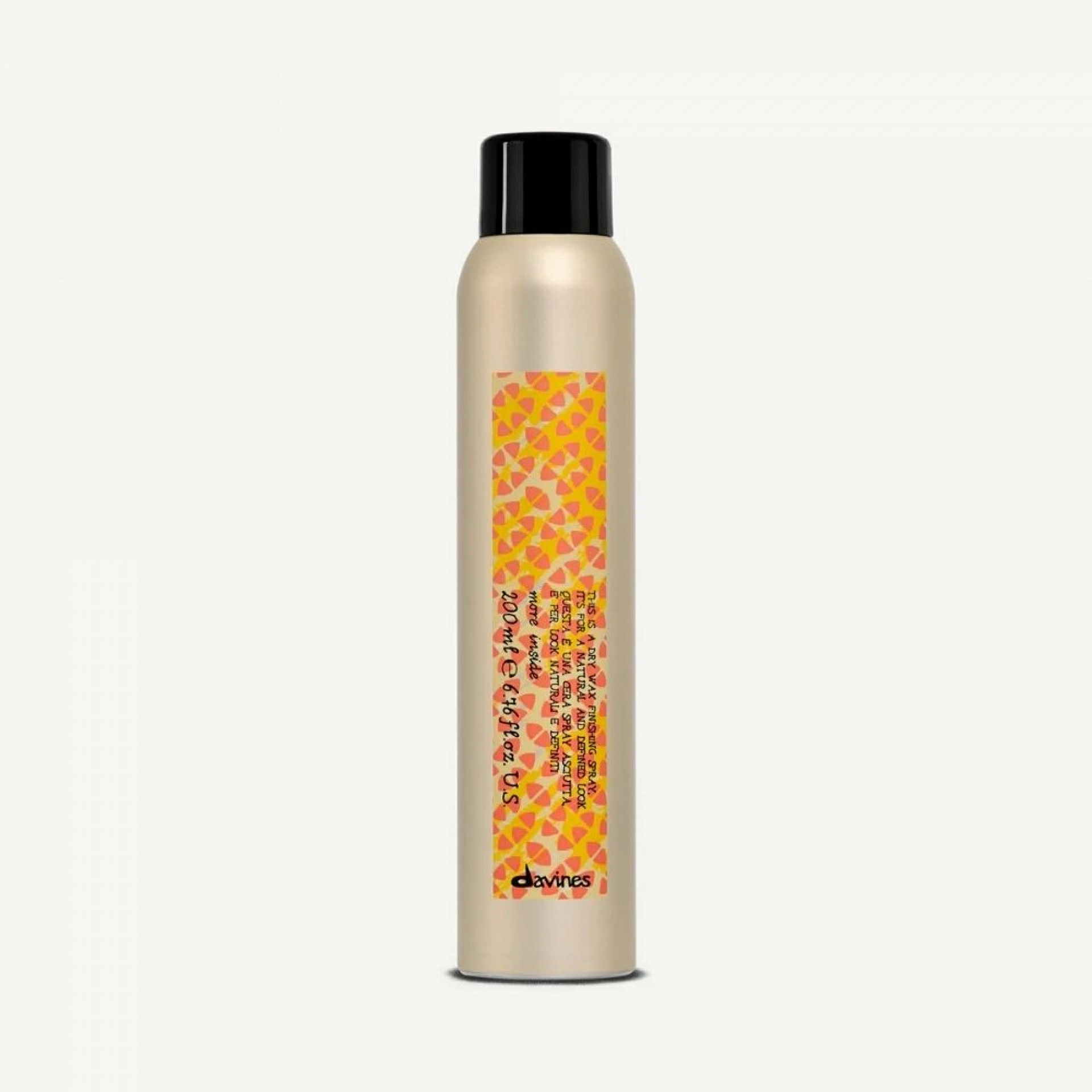 MI Dry Wax Finishing Spray | Cera seca en spray 200ml - More Inside - Davines ®