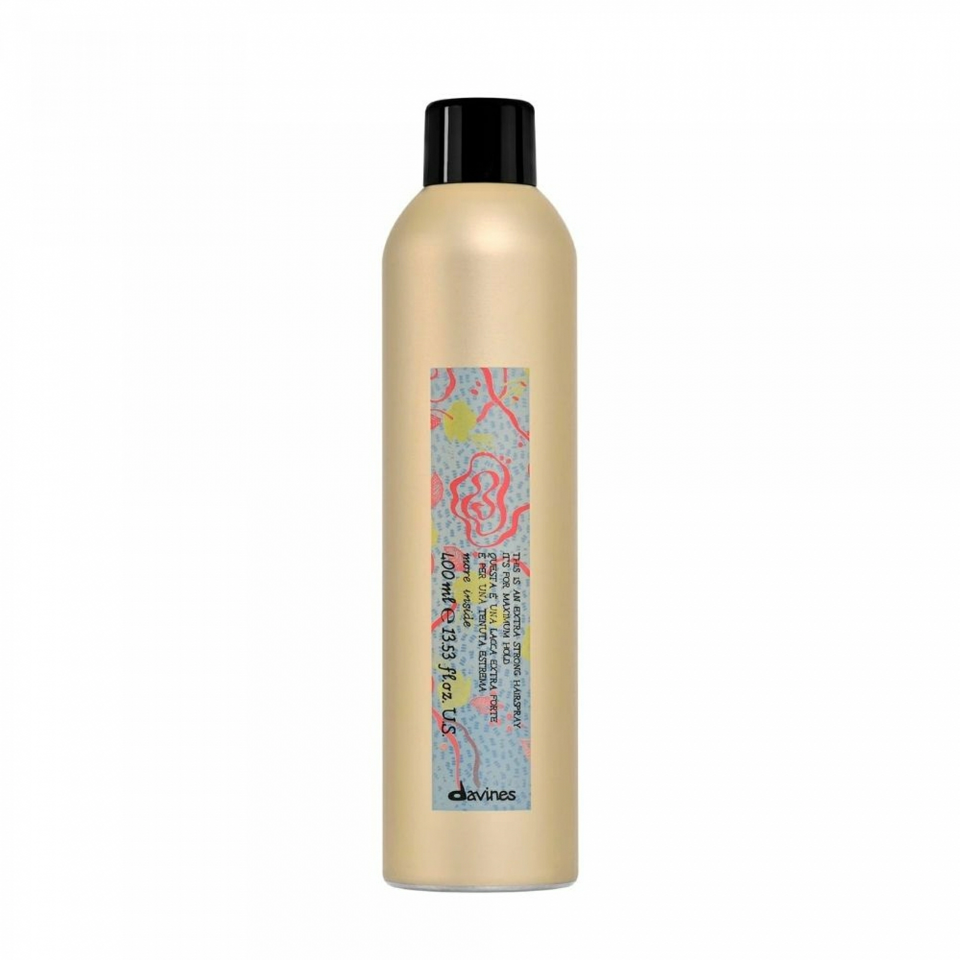 MI Extra-Strong Hold Hair-Spray | Laca invisible extra fuerte 400ml - More Inside - Davines ®