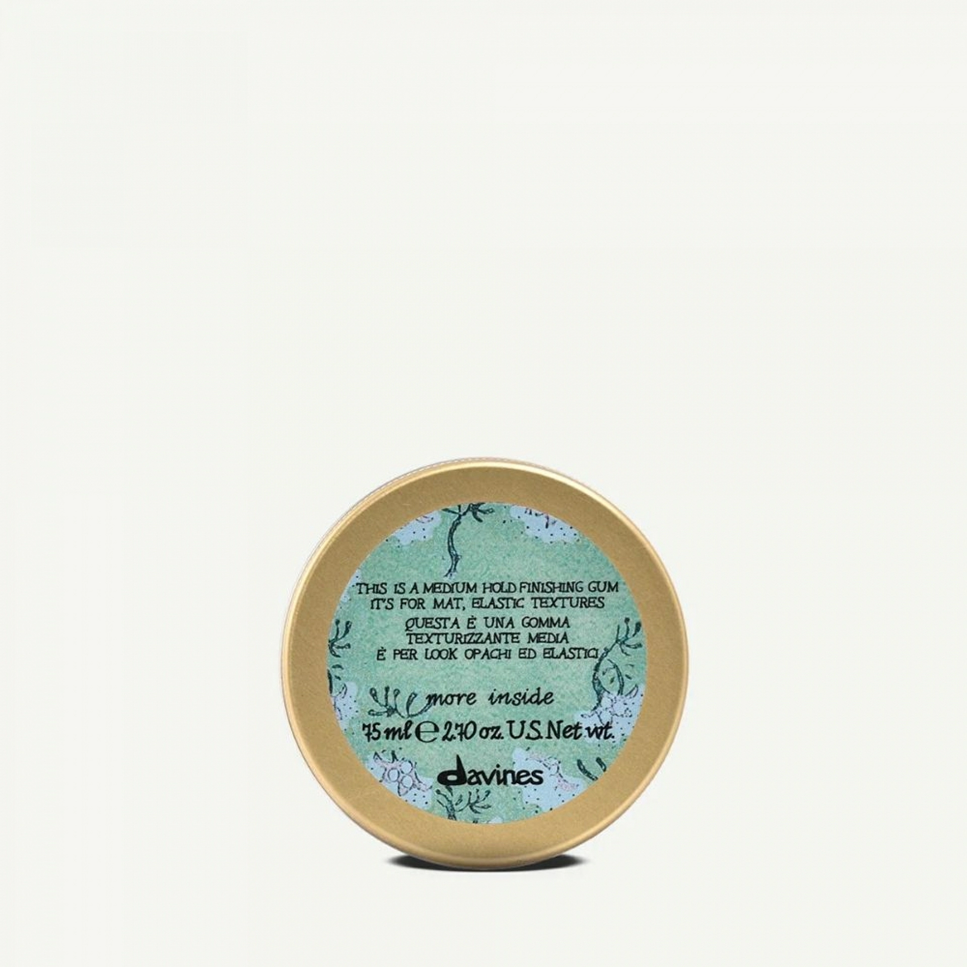 MI Medium Hold Finishing Gum | Goma de fijación media 75ml - More Inside - Davines ®
