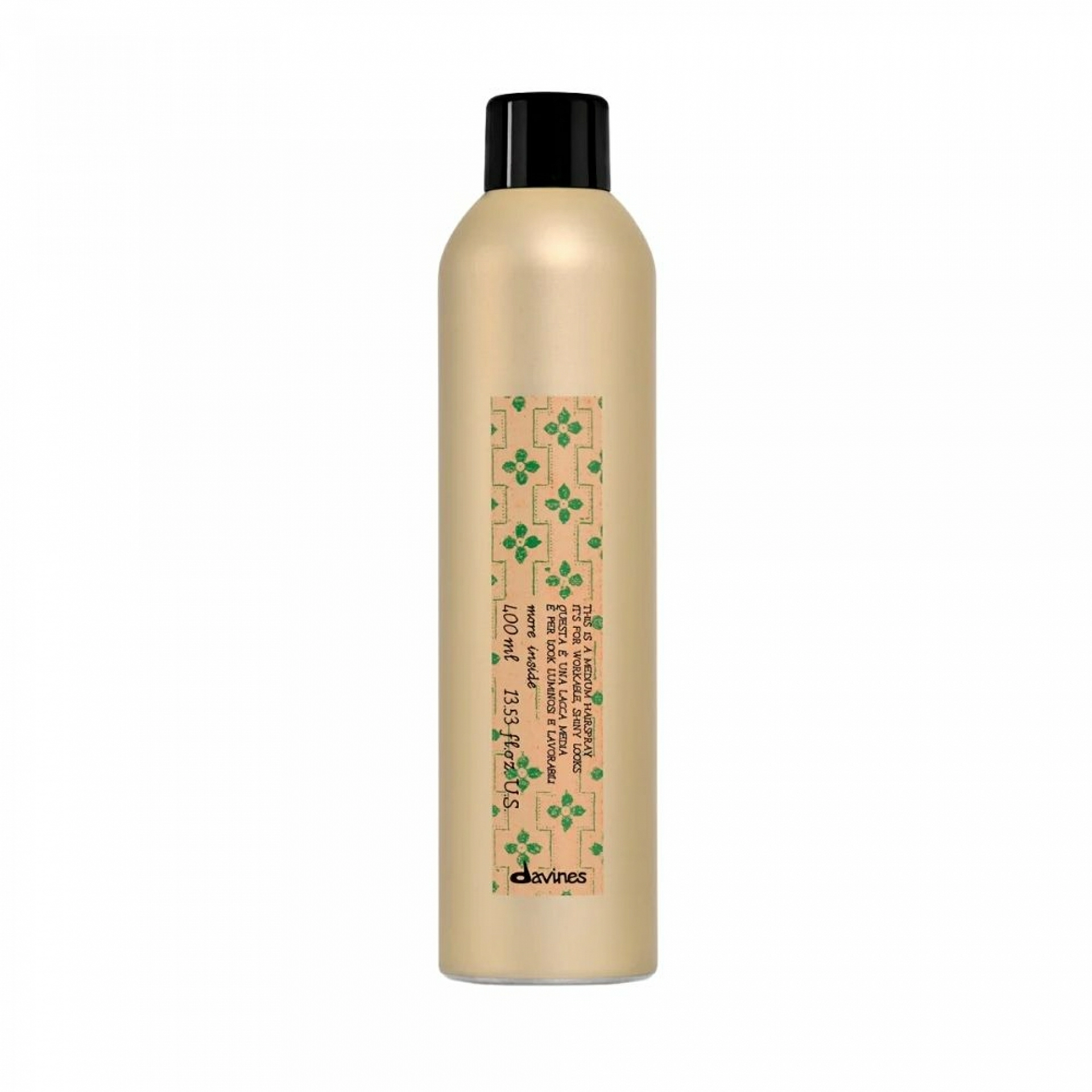 MI Medium Hold Hair-Spray | Laca de fijación media 400ml - More Inside - Davines ®