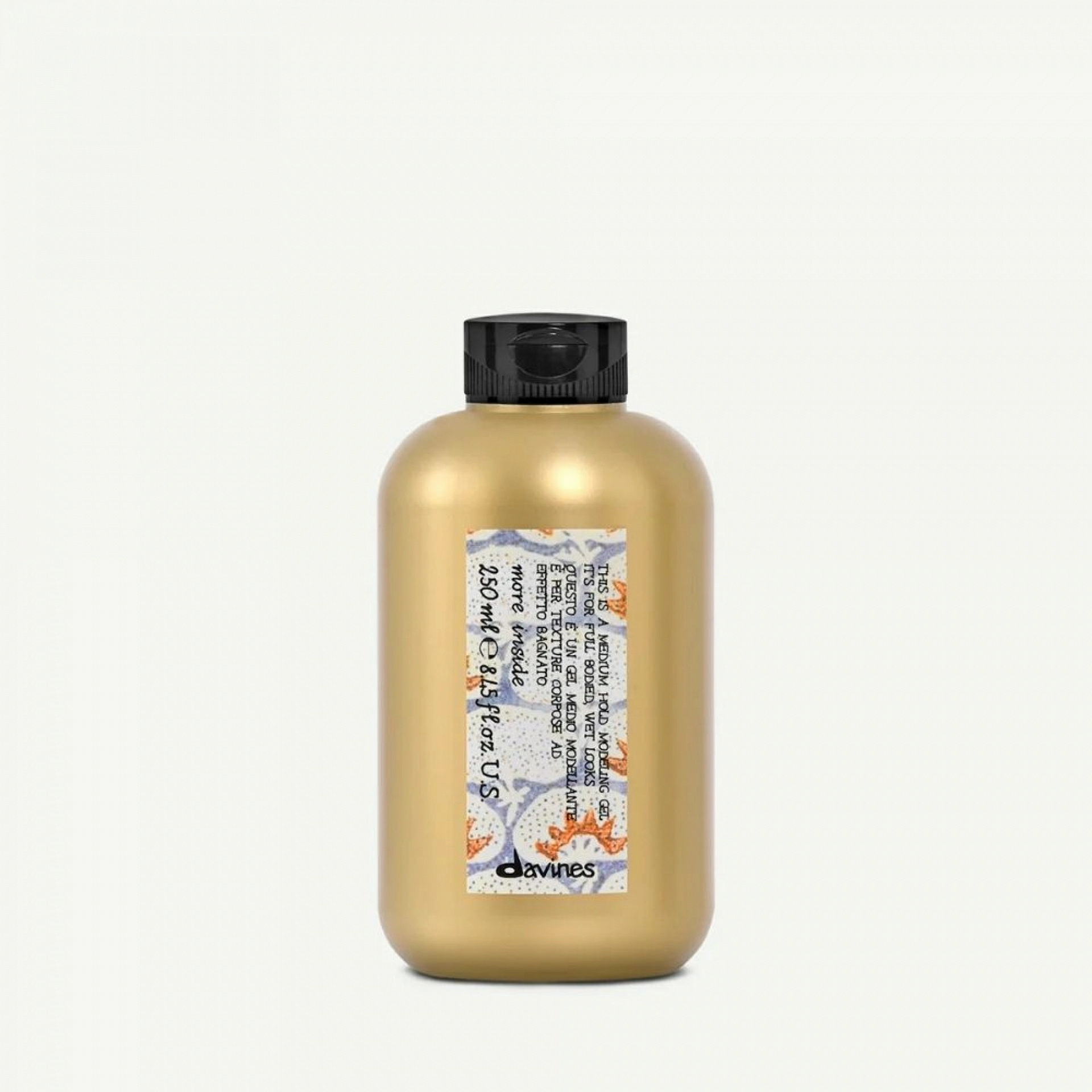 MI MEDIUM HOLD MODELLING GEL | Gel hidratante de fijación media 250 ml - More Inside - Davines ®