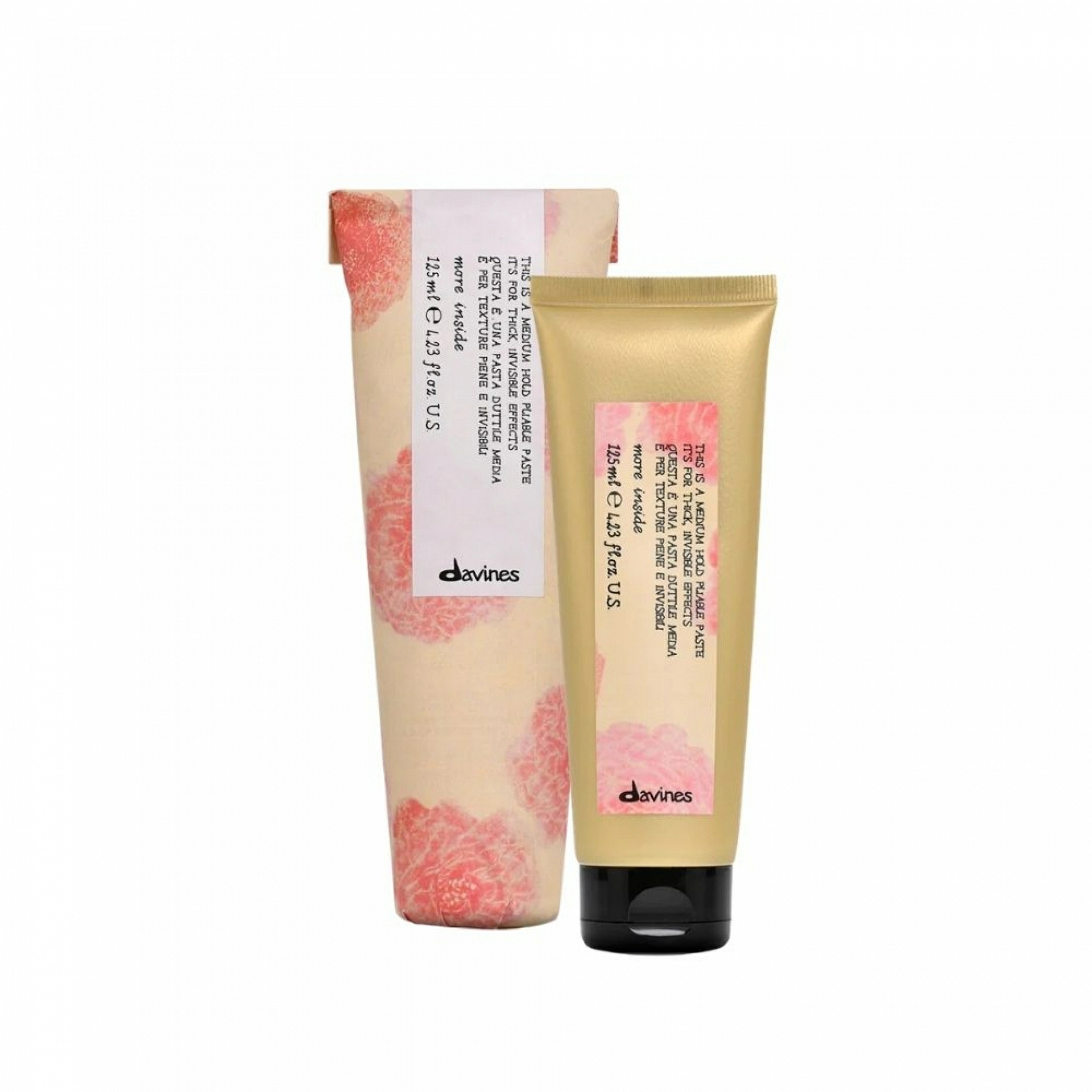 MI Medium Hold Pliable Paste | Pasta Invisible Fijación Media - More Inside - Davines ®