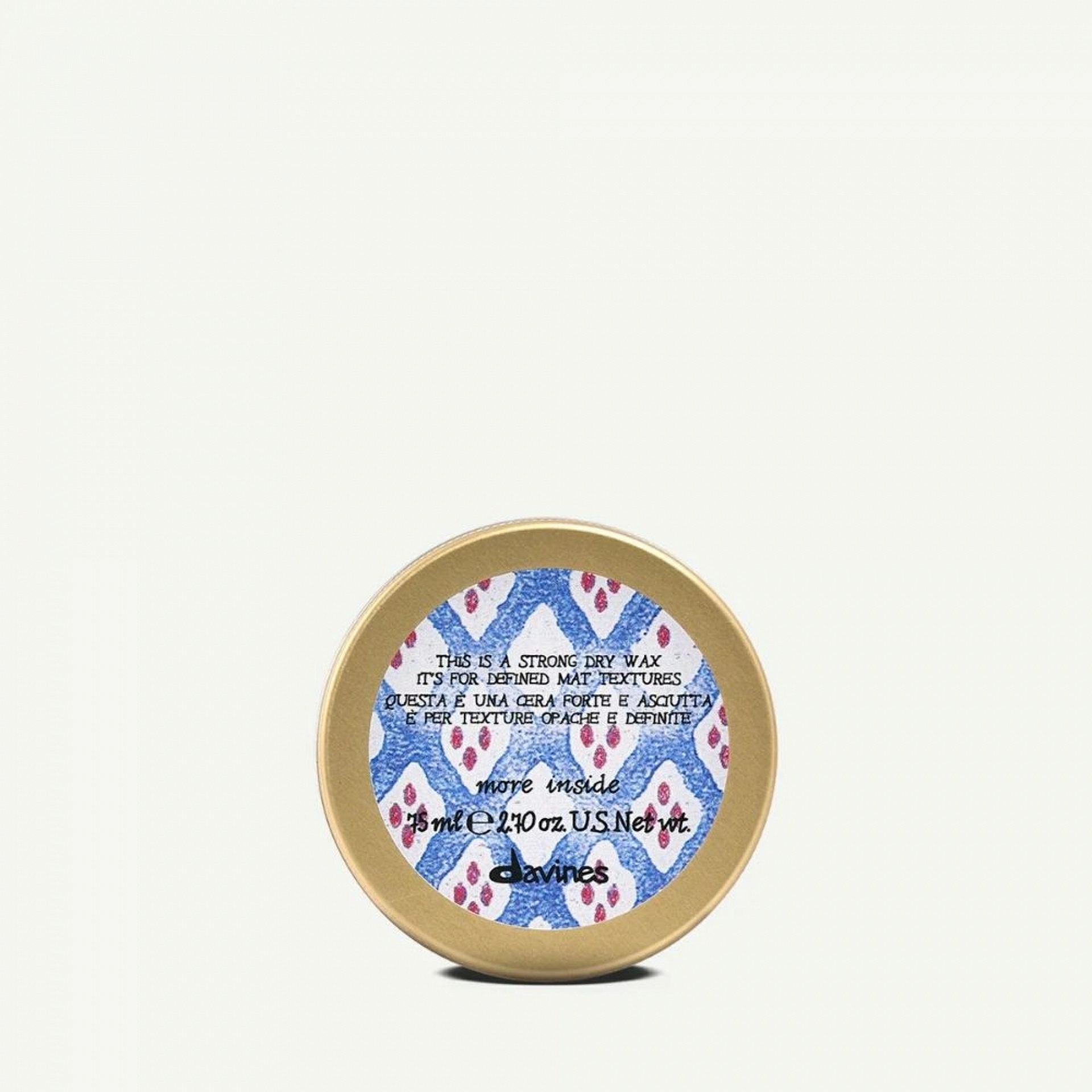 MI Strong Dry Wax | Cera capilar seca 75ml - More Inside - Davines ®
