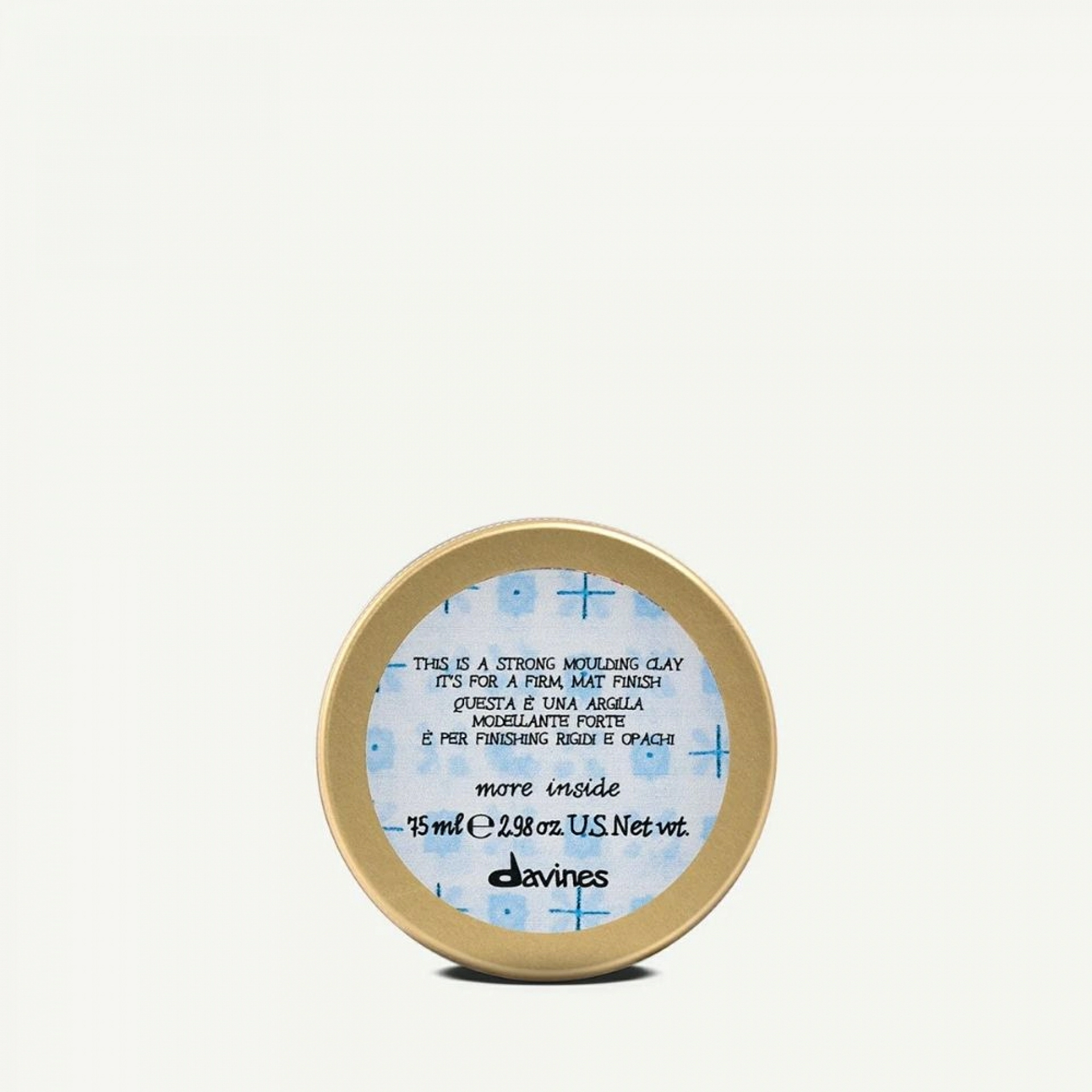 MI Strong Moulding Clay | Arcilla modeladora 75ml - More Inside - Davines ®