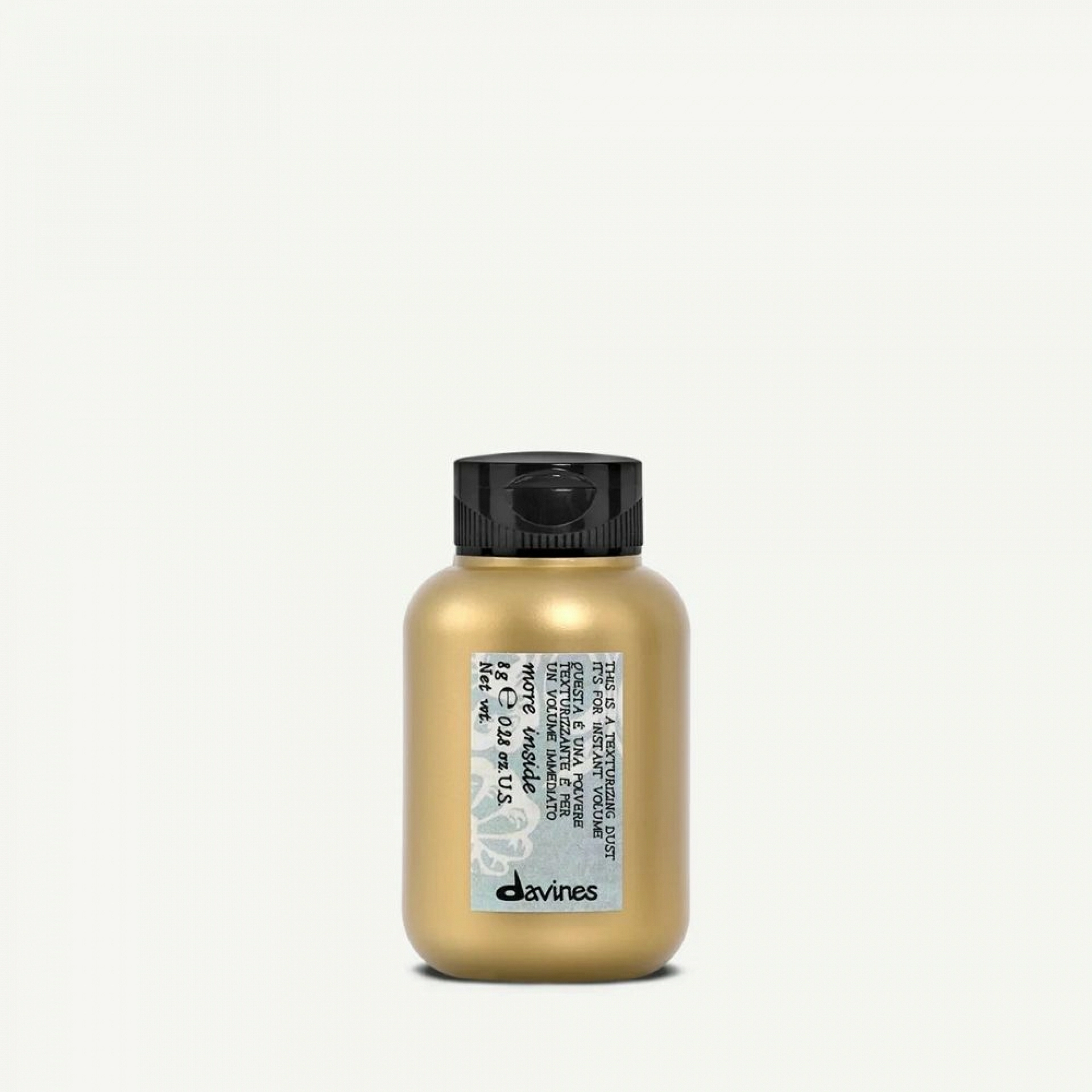 MI TEXTURIZING DUST | Polvo texturizante efecto volumen 8 gr - More Inside - Davines ®