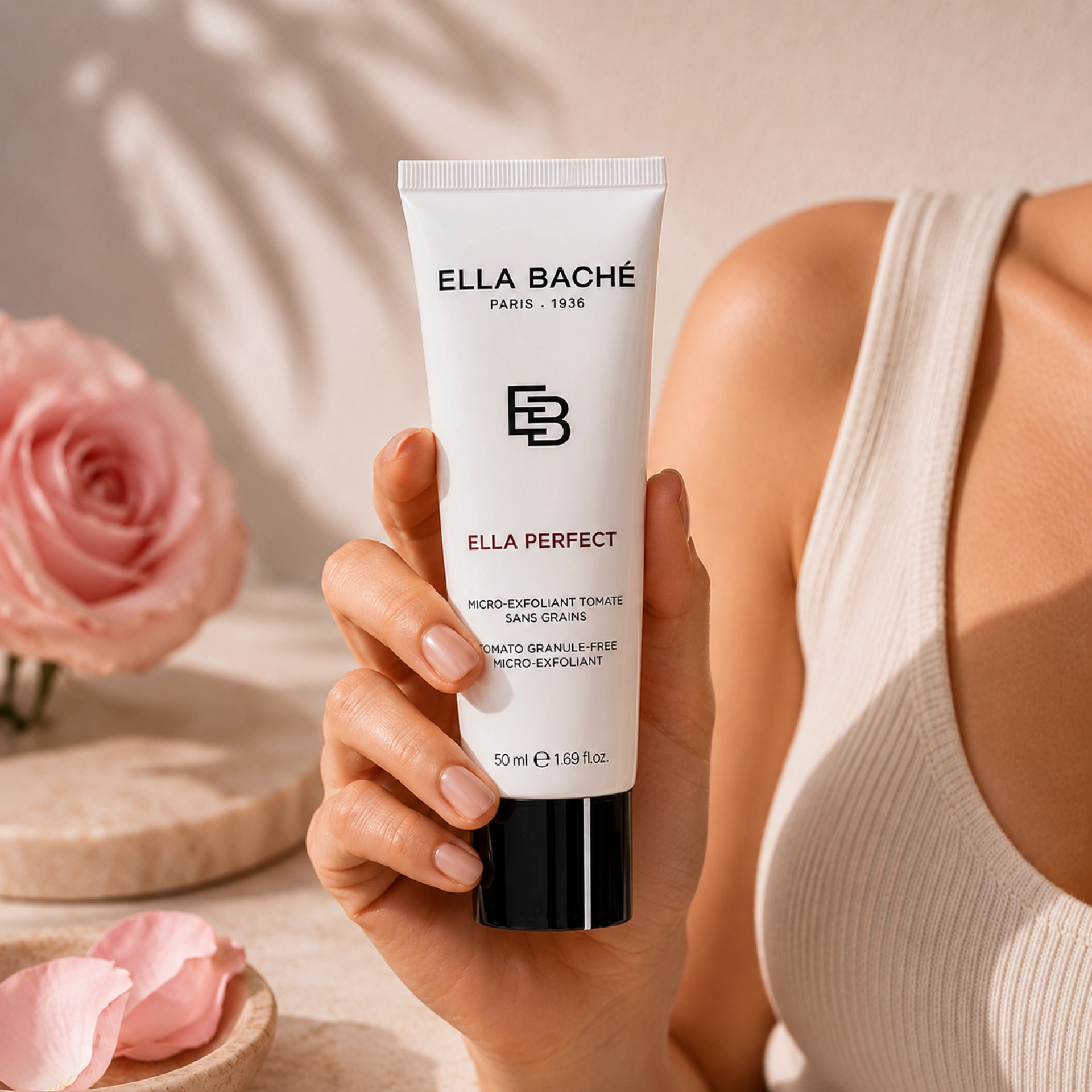 Micro-Exfoliant Tomate Sans Grains | Exfoliante enzimático 50ml - Ella Perfect - Ella Baché ®