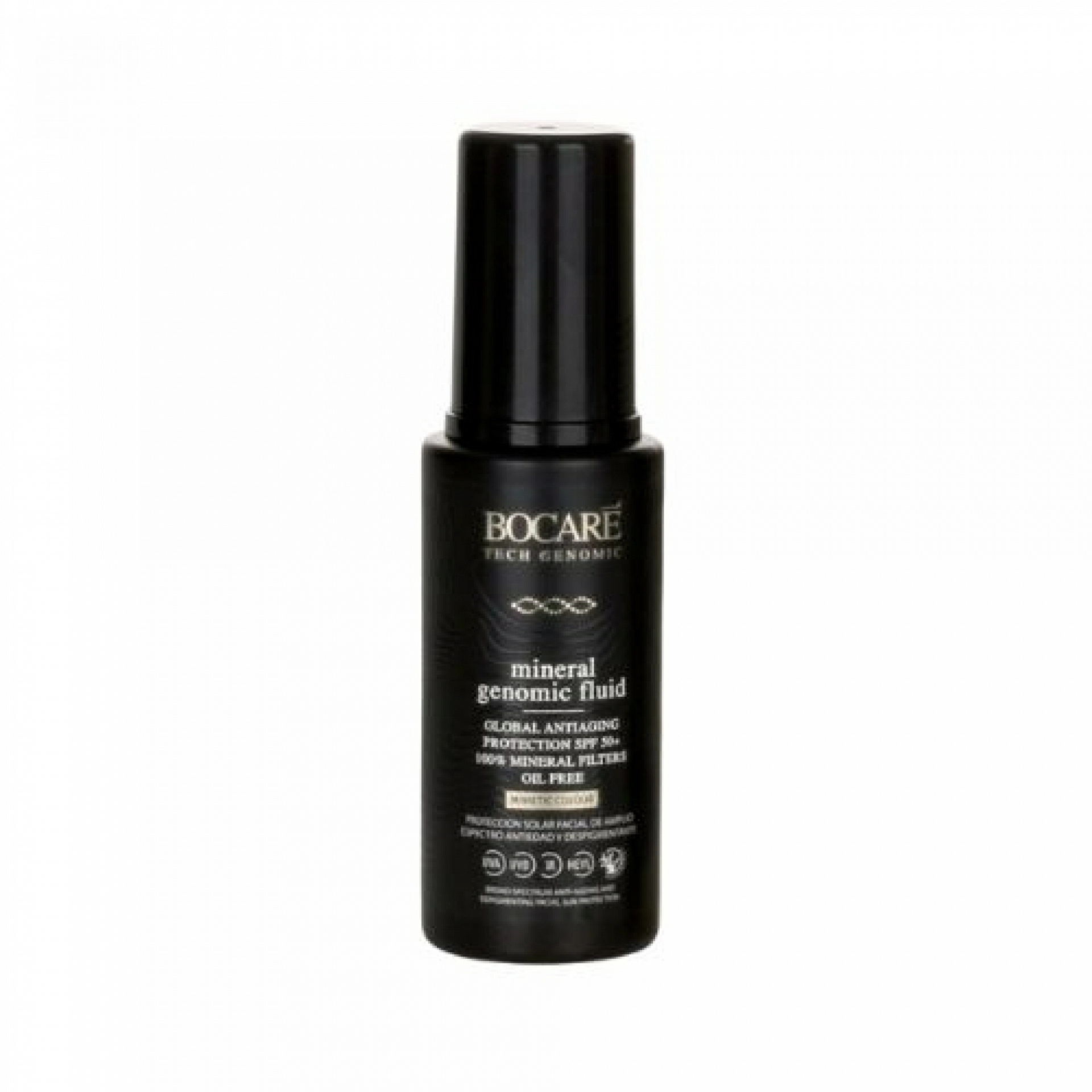 Mineral Genomic Fluid | Protector solar fluido antiedad SPF50+ 50 ml – Mineral Genomic – Bocaré Tech Genomic ®