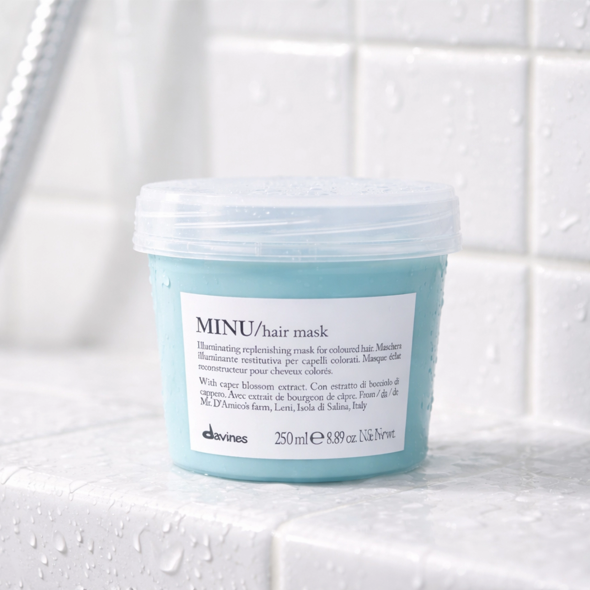 MINU / Hair Mask | Mascarilla iluminadora para pelo teñido - Essential Haircare - Davines ®