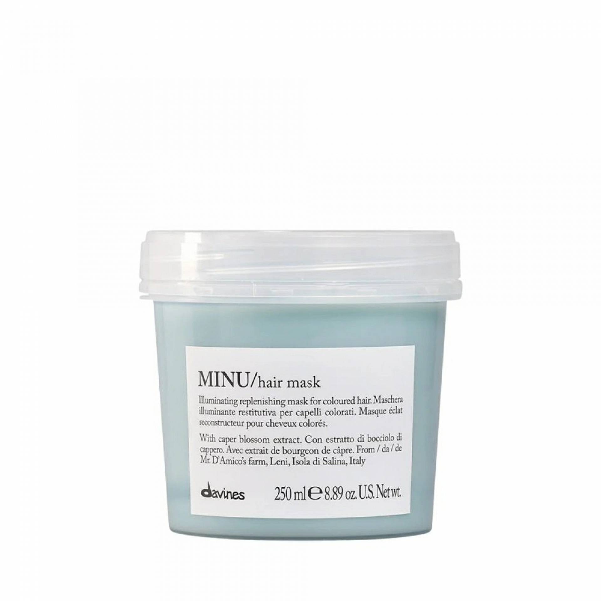 MINU / Hair Mask | Mascarilla iluminadora para pelo teñido - Essential Haircare - Davines ®