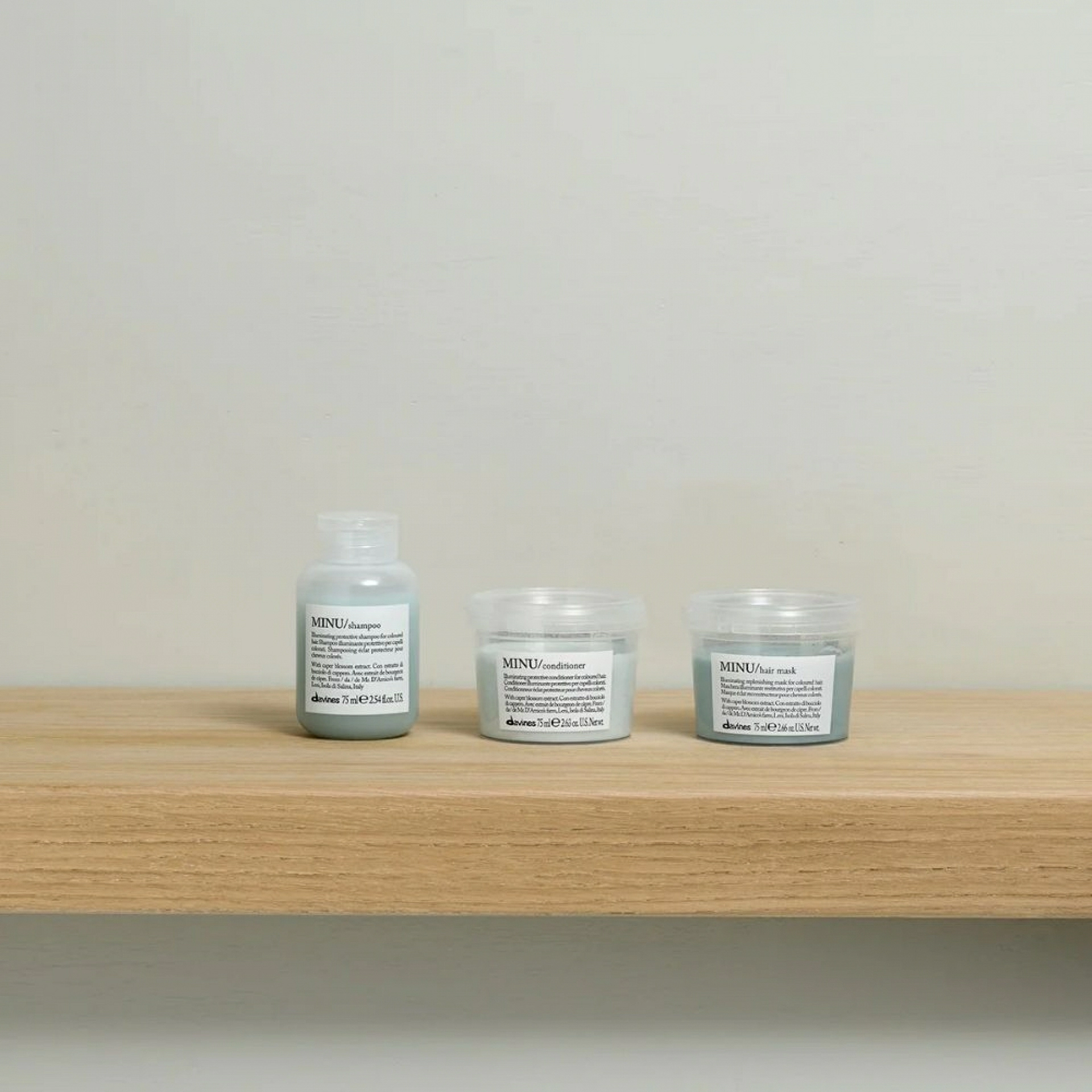 MINU / Hair Mask | Mascarilla iluminadora para pelo teñido - Essential Haircare - Davines ®