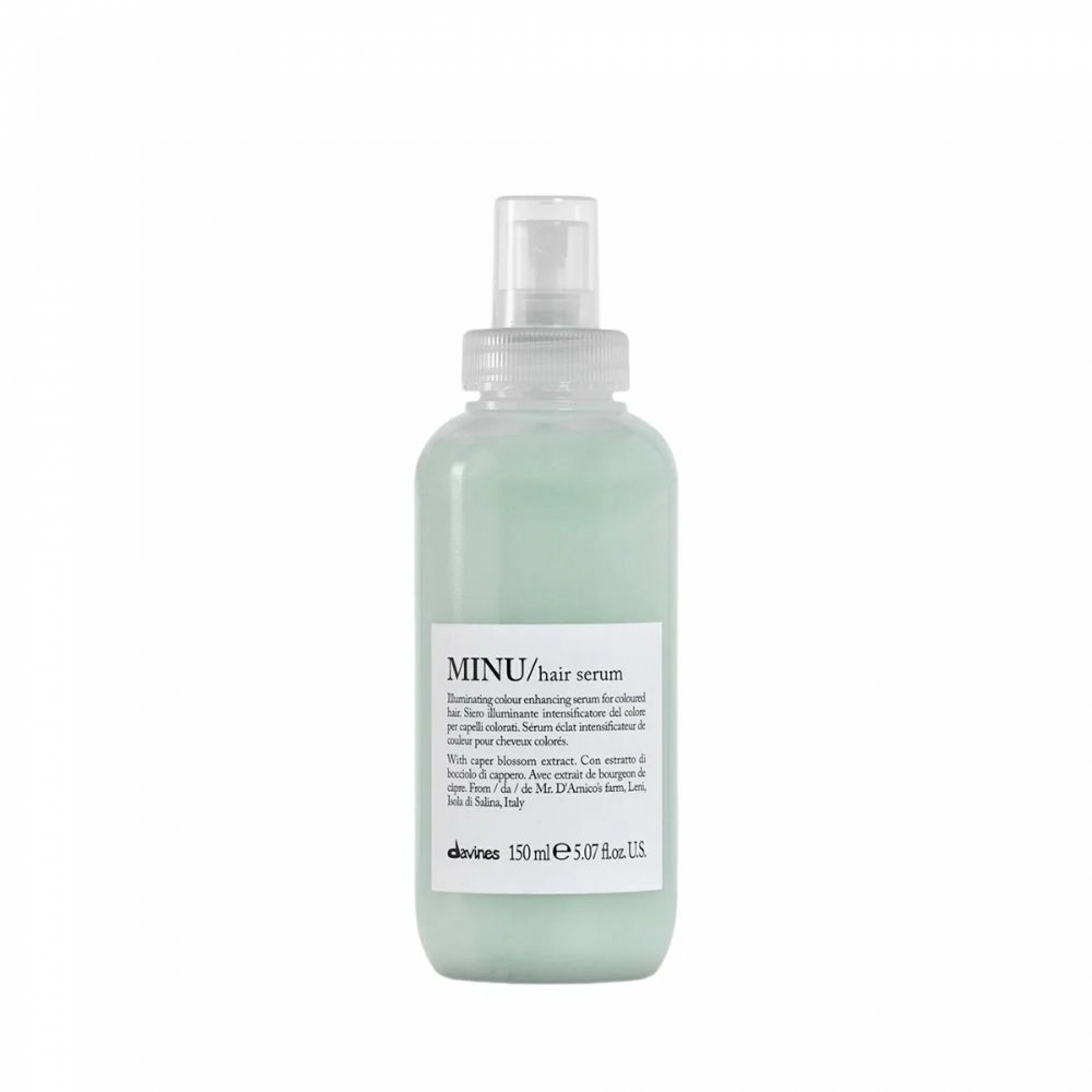 MINU / Hair Serum | Sérum intensificador de color para pelo teñido 150ml - Essential Haircare - Davines ®